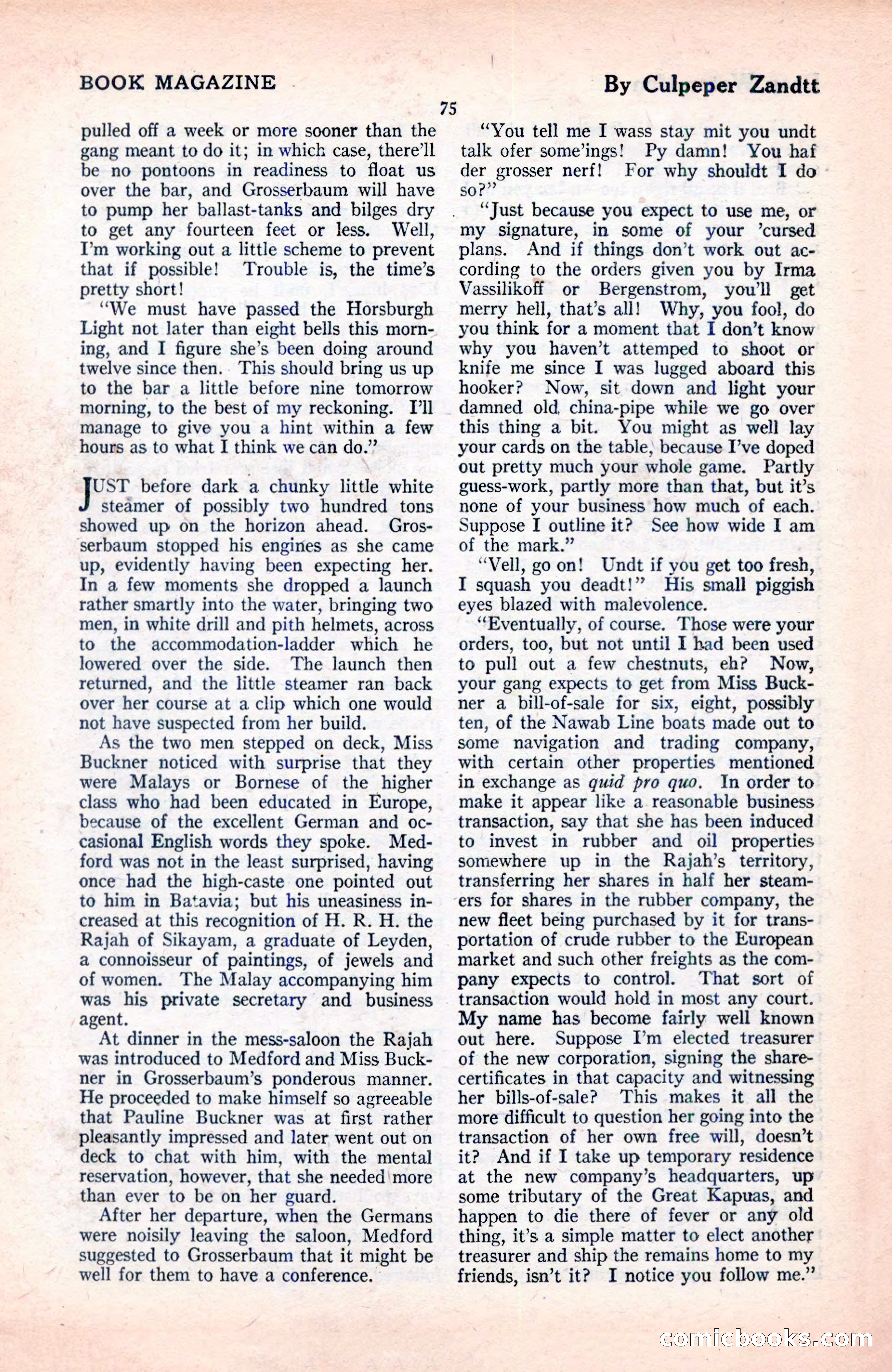 The Blue Book Magazine, June 1920 — page 81 of 208