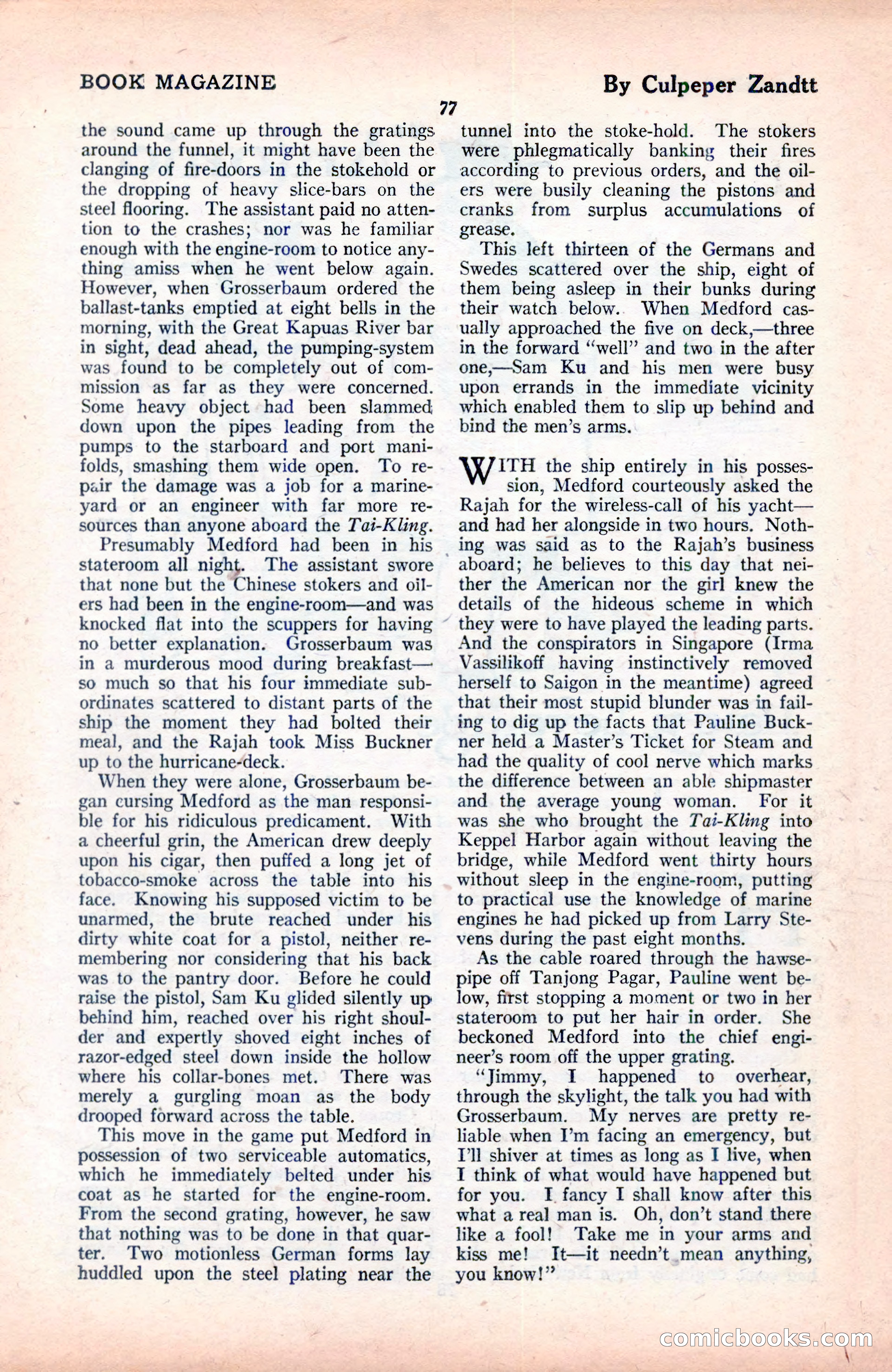 The Blue Book Magazine, June 1920 — page 83 of 208