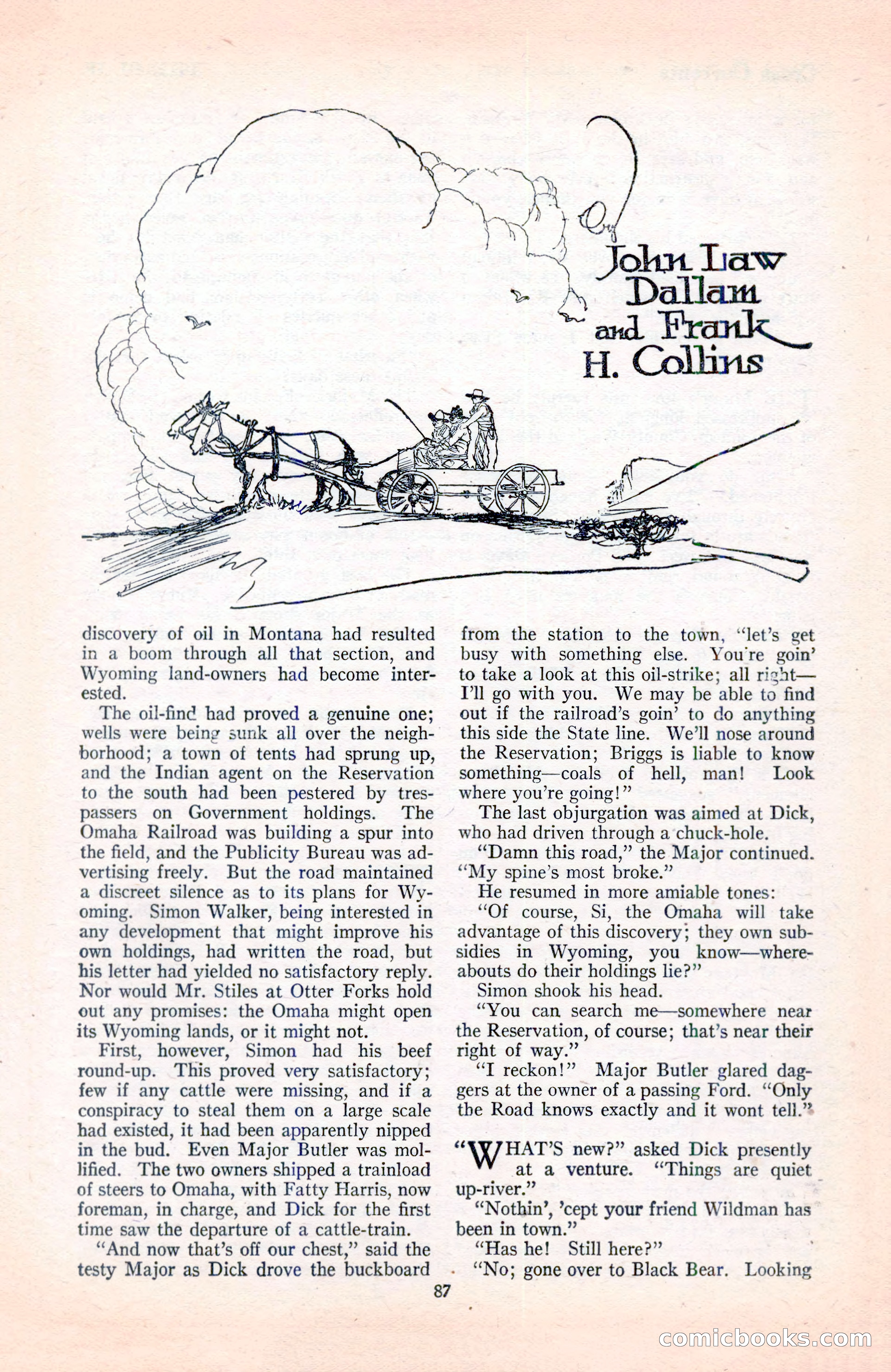 The Blue Book Magazine, June 1920 — page 93 of 208