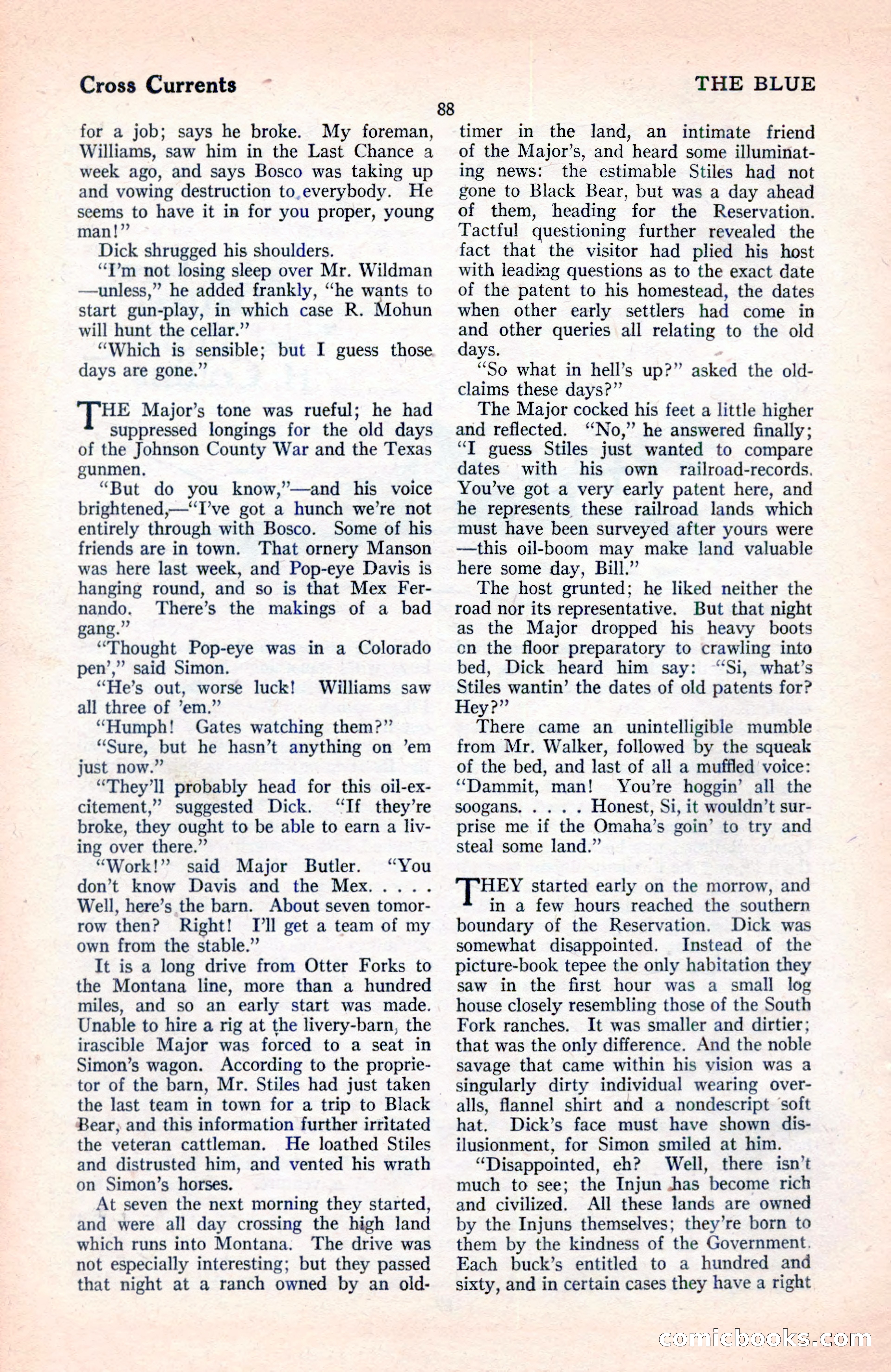 The Blue Book Magazine, June 1920 — page 94 of 208