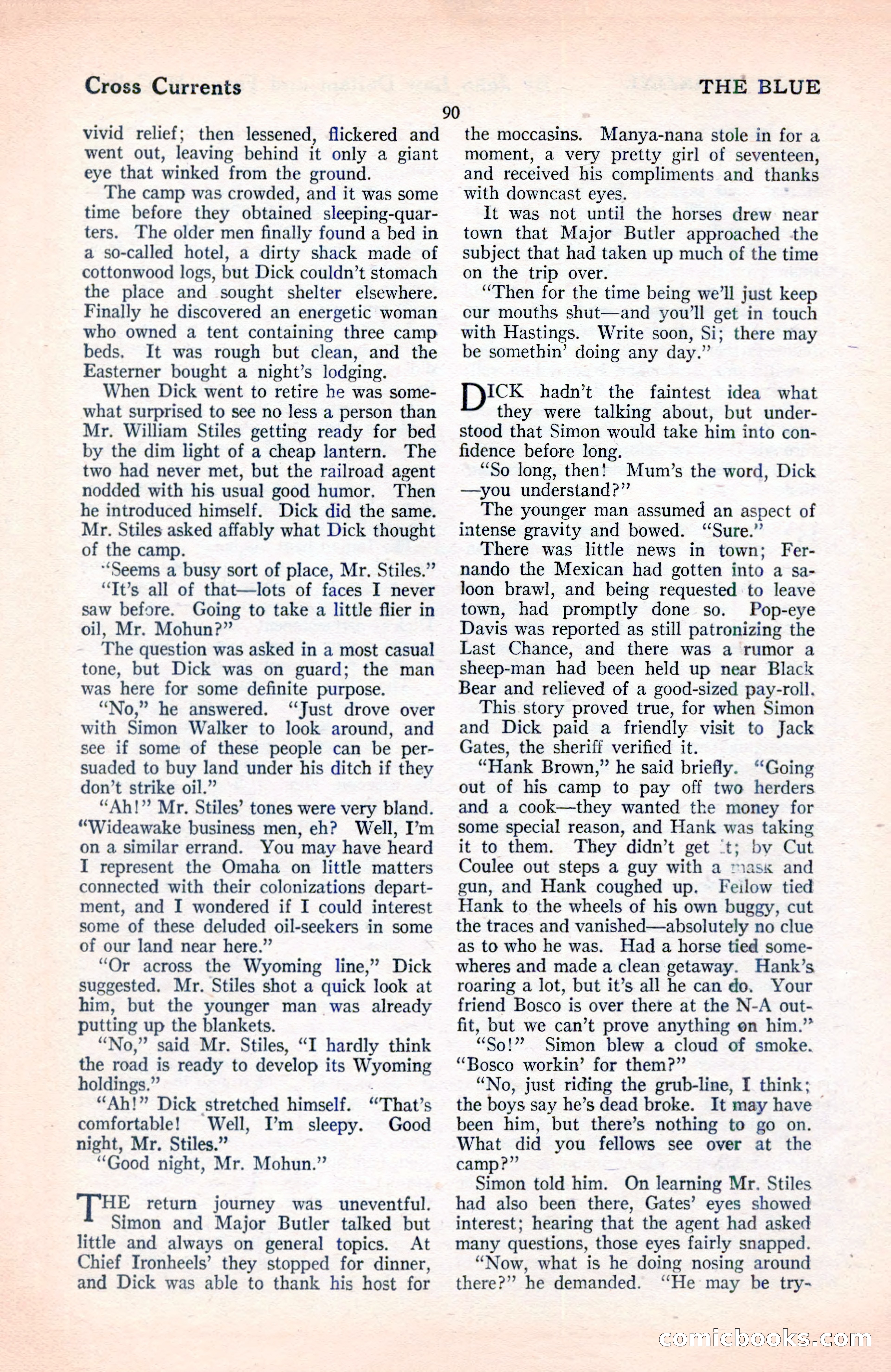 The Blue Book Magazine, June 1920 — page 96 of 208