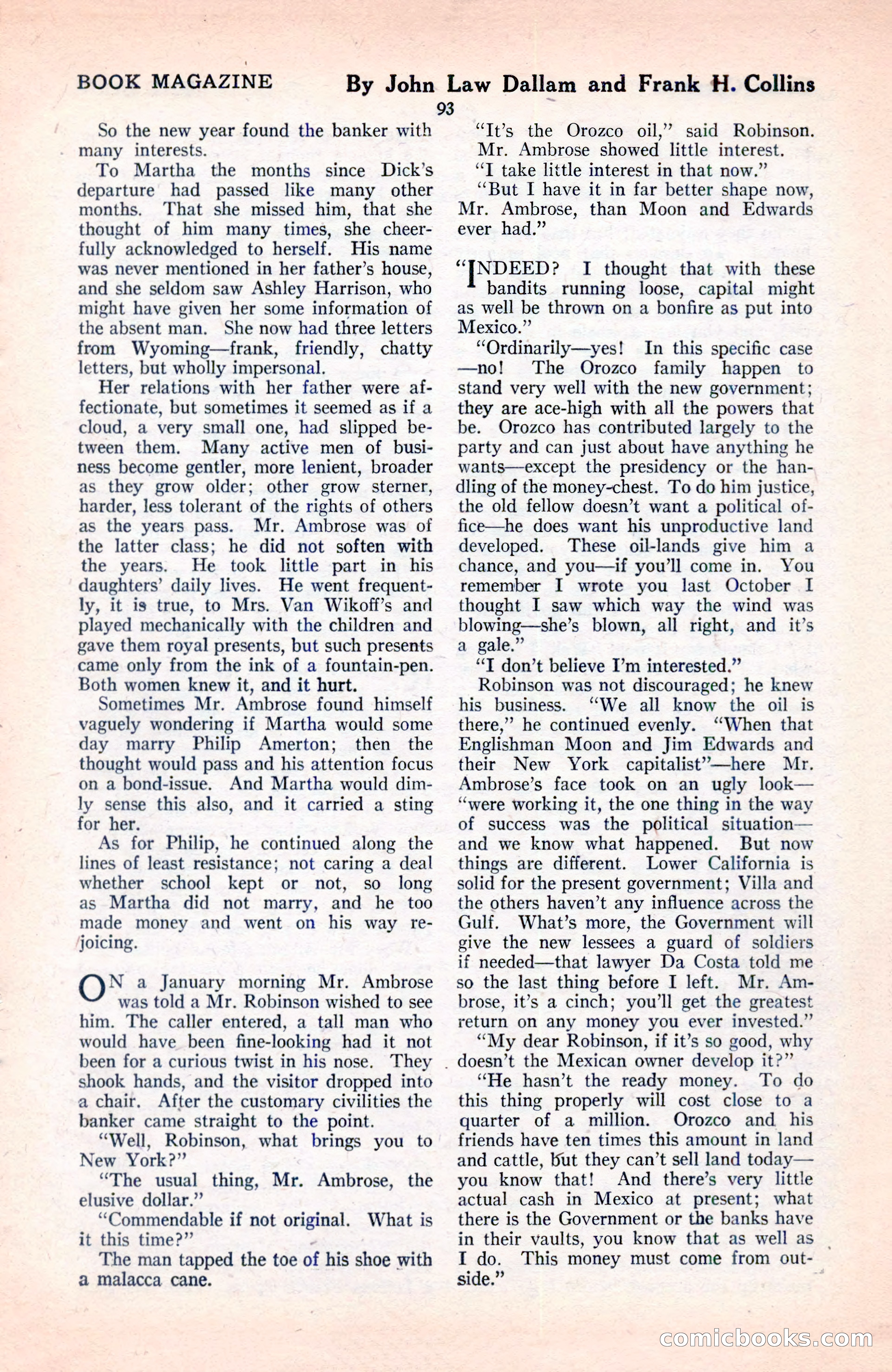 The Blue Book Magazine, June 1920 — page 99 of 208