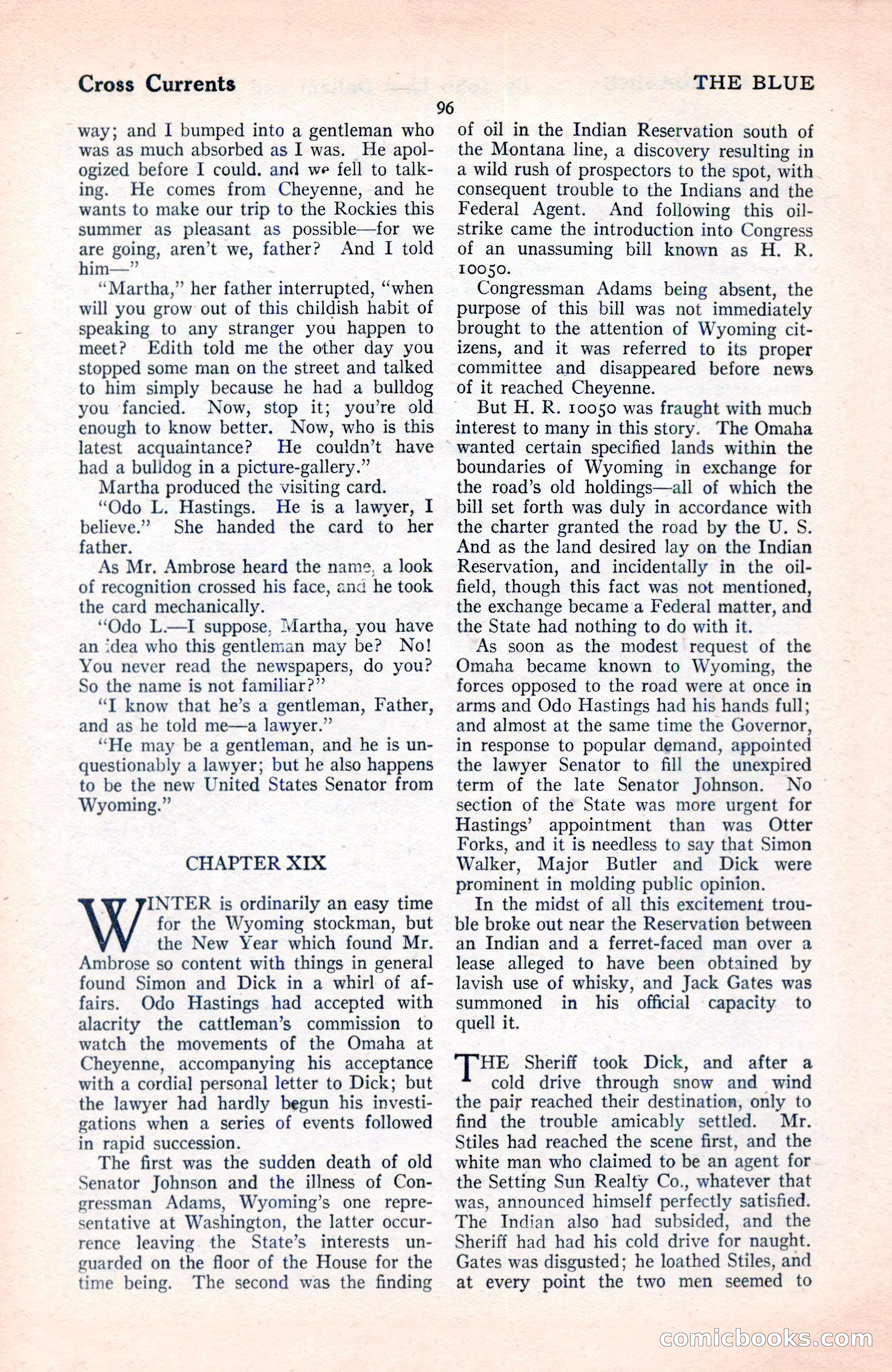The Blue Book Magazine, June 1920 — page 102 of 208
