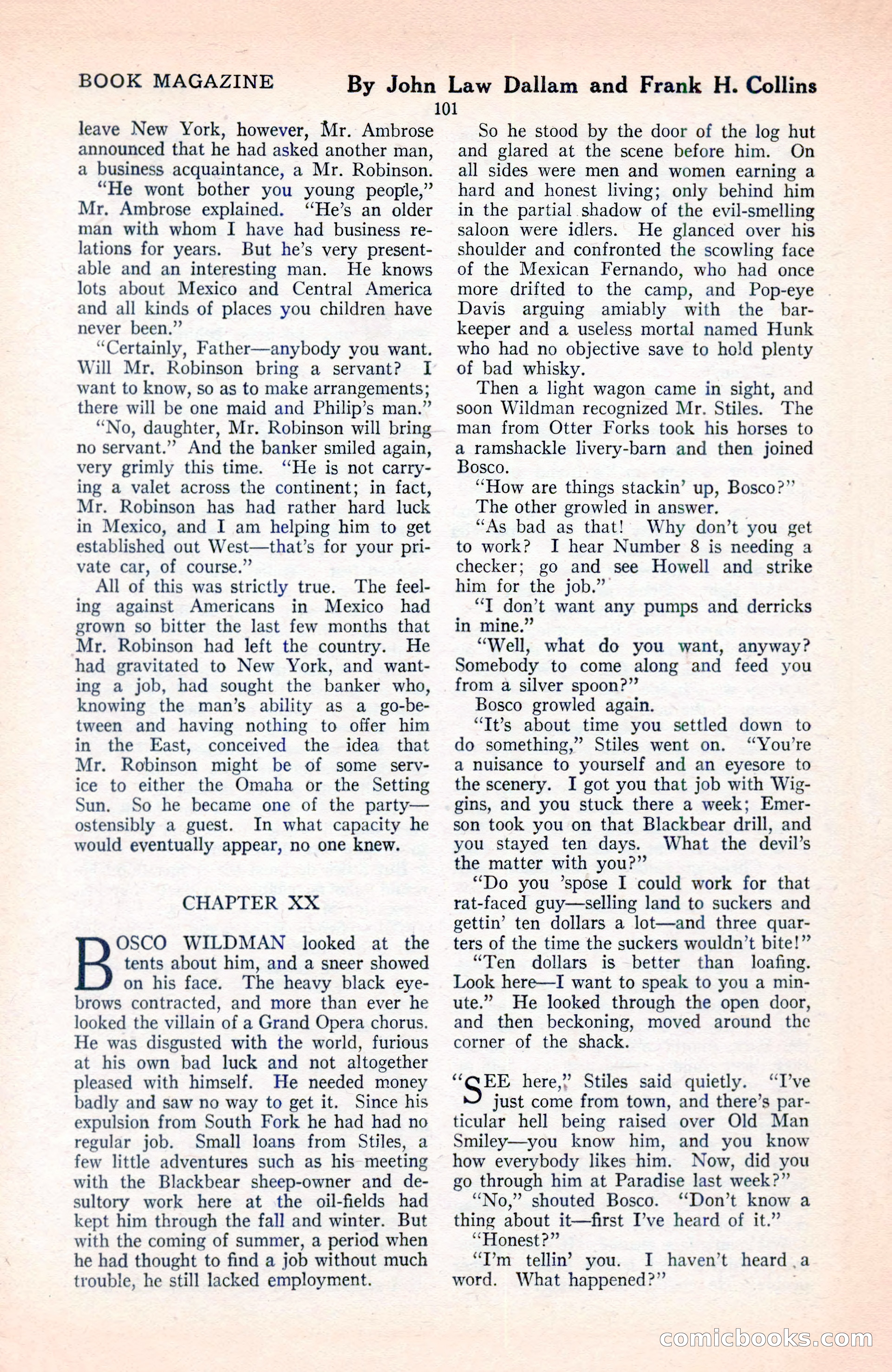 The Blue Book Magazine, June 1920 — page 107 of 208