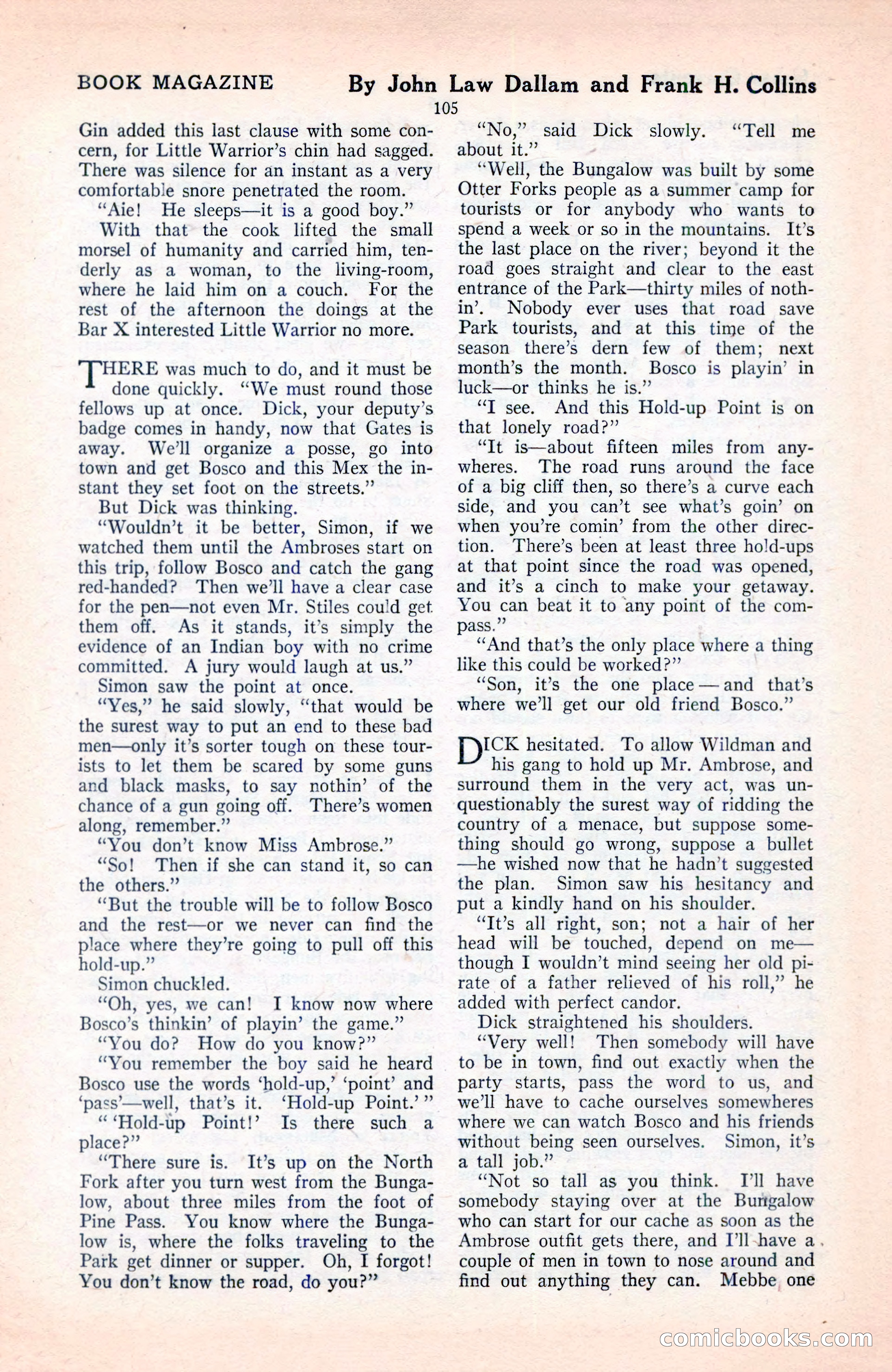 The Blue Book Magazine, June 1920 — page 111 of 208