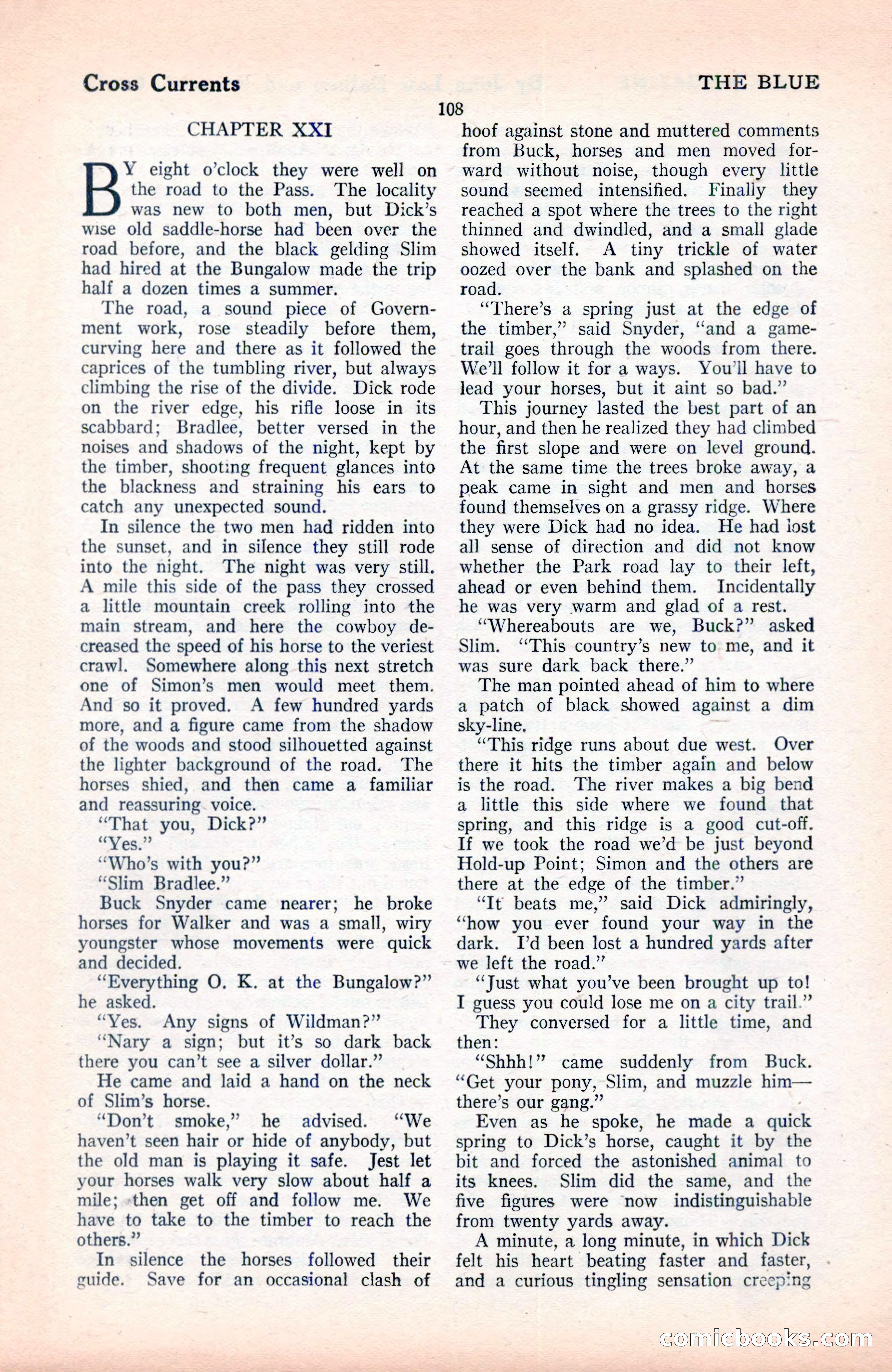 The Blue Book Magazine, June 1920 — page 114 of 208