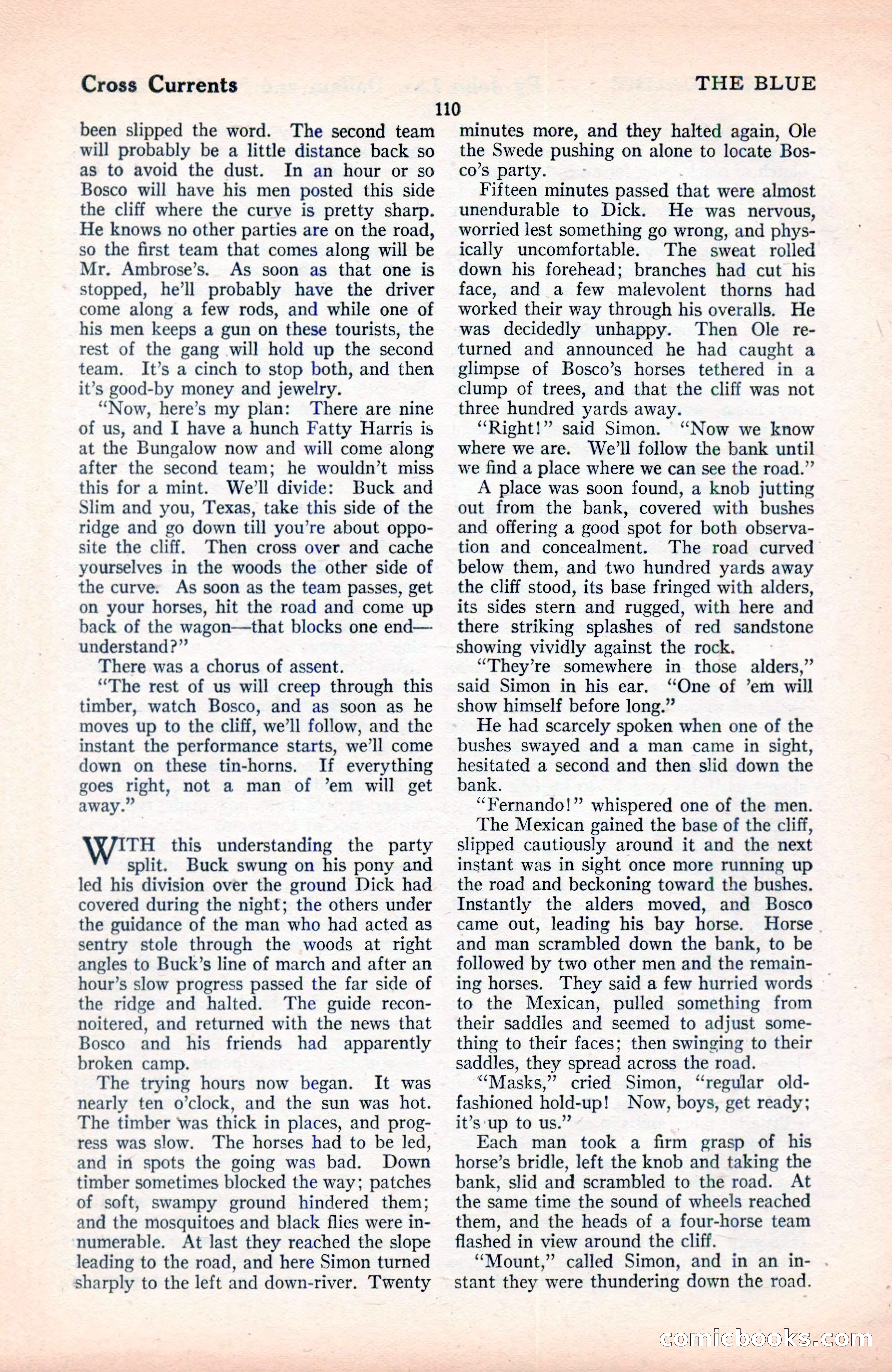 The Blue Book Magazine, June 1920 — page 116 of 208