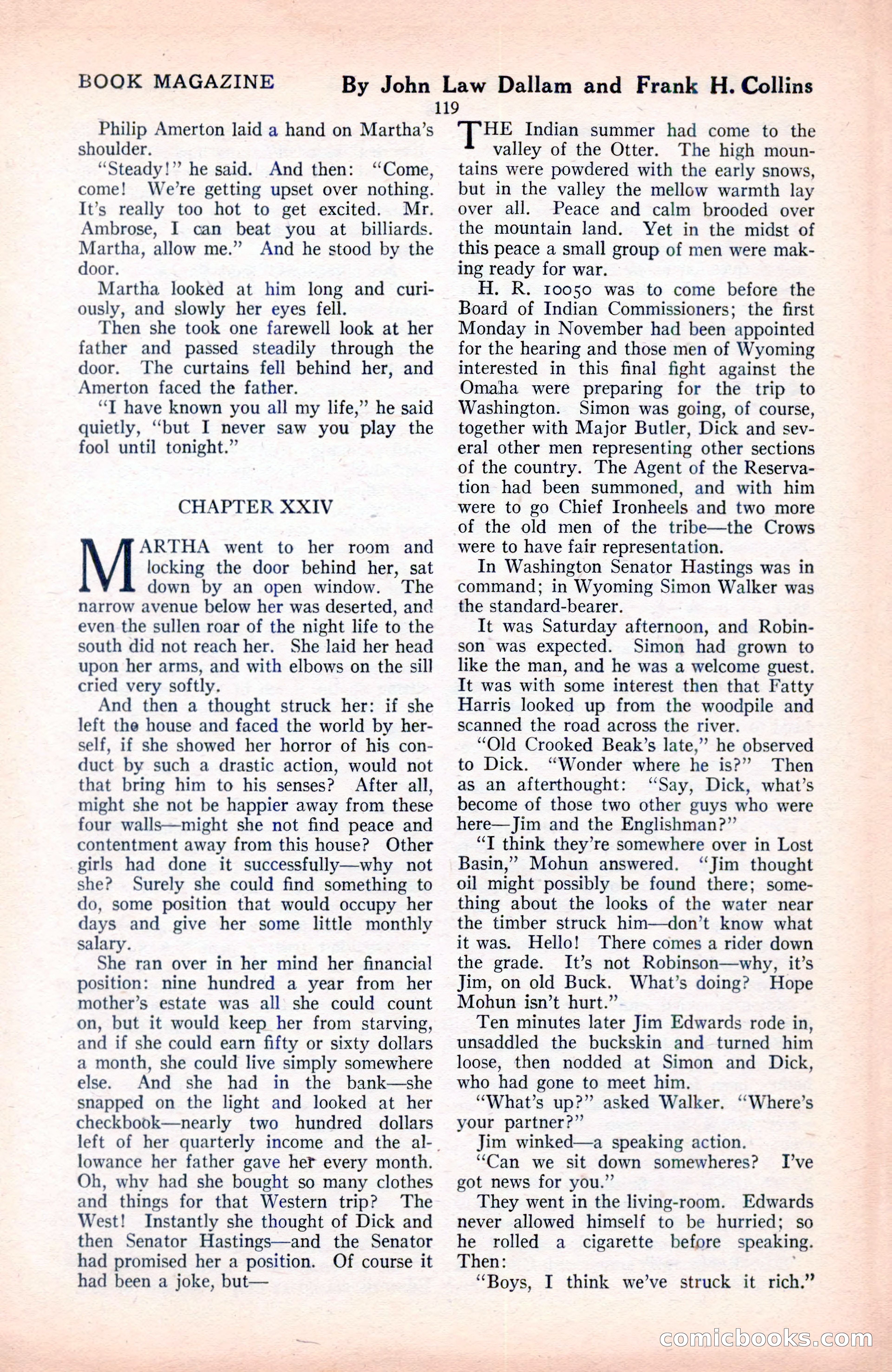 The Blue Book Magazine, June 1920 — page 125 of 208