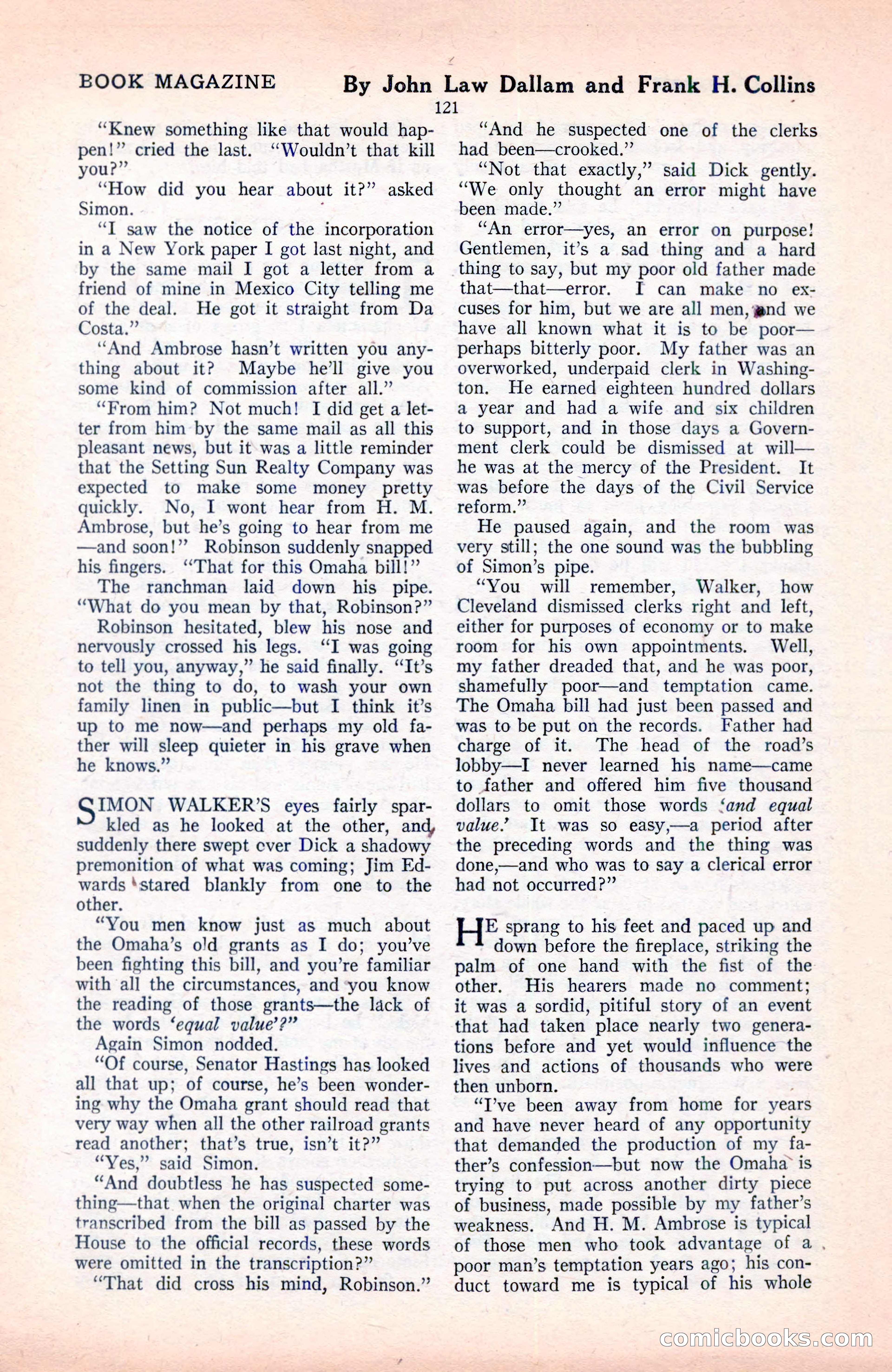 The Blue Book Magazine, June 1920 — page 127 of 208
