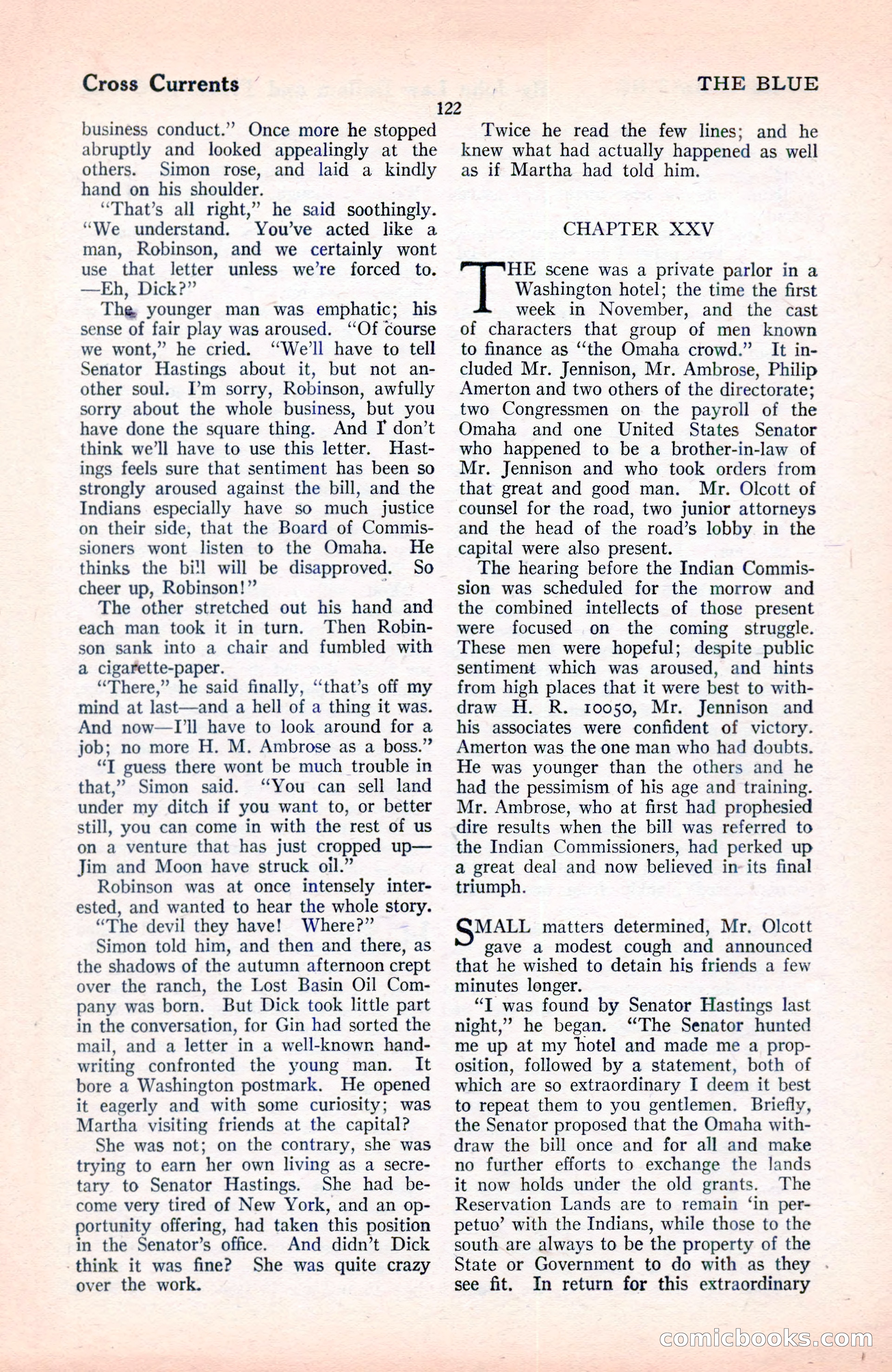 The Blue Book Magazine, June 1920 — page 128 of 208