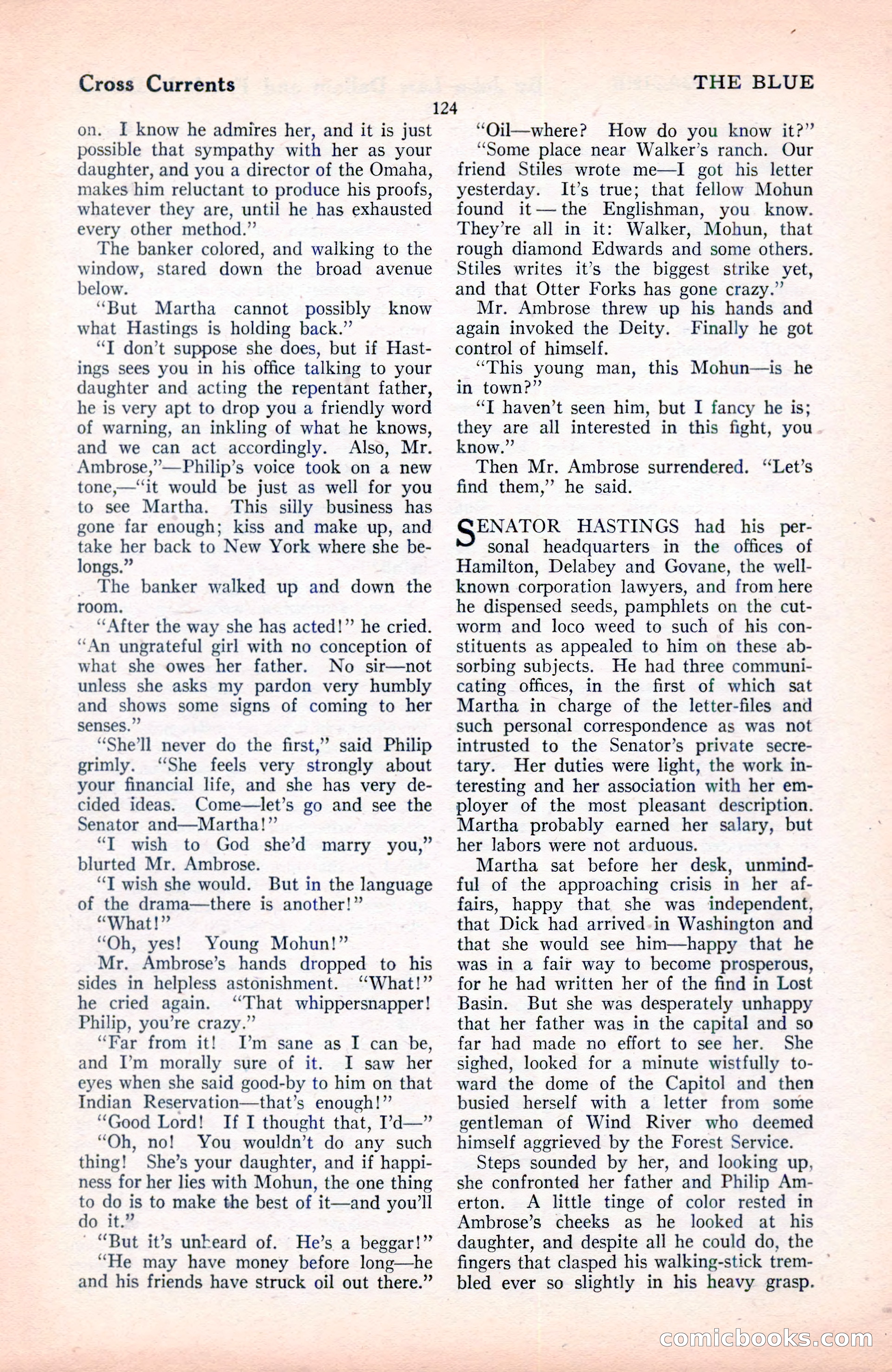The Blue Book Magazine, June 1920 — page 130 of 208