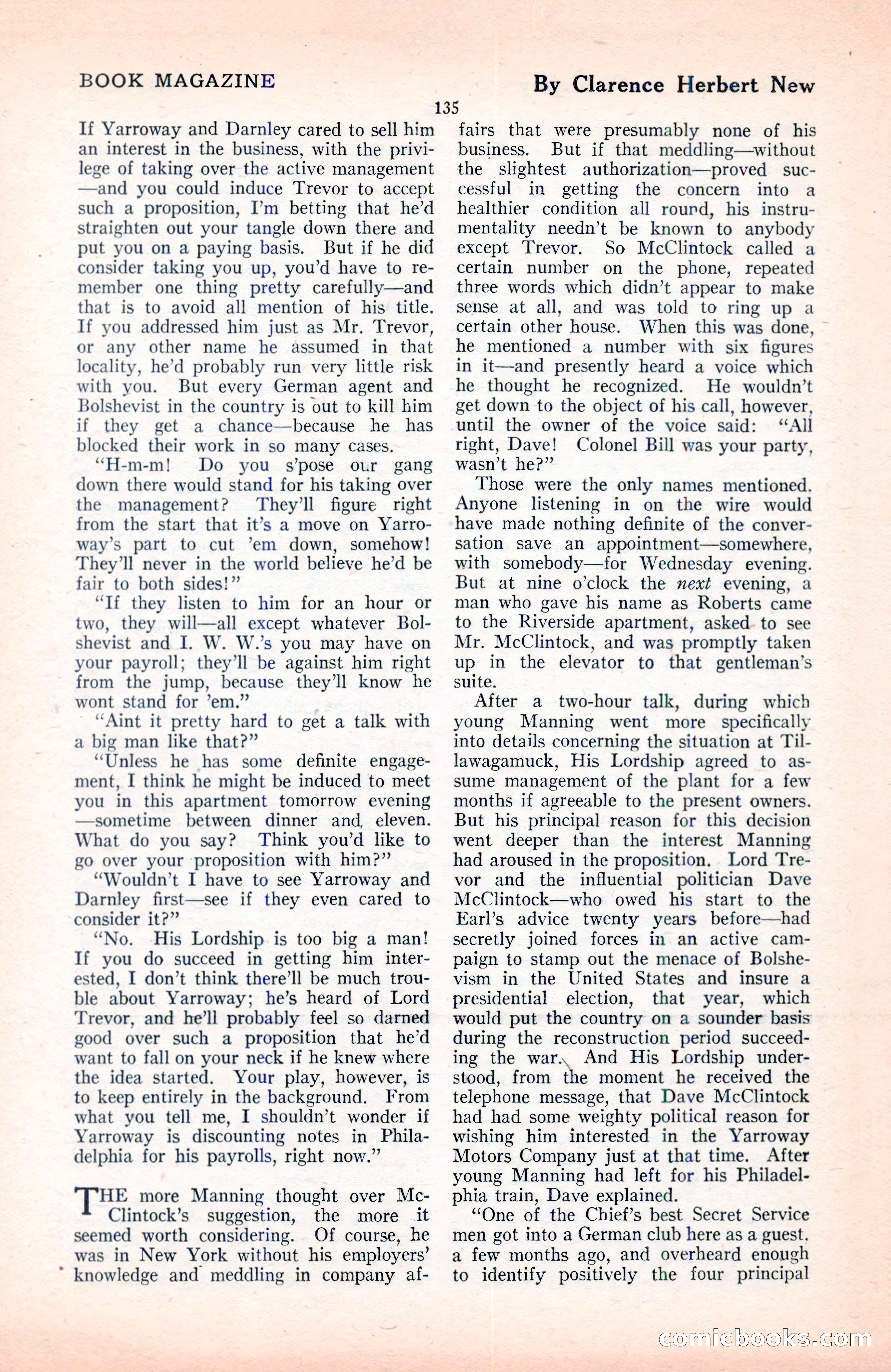 The Blue Book Magazine, June 1920 — page 141 of 208