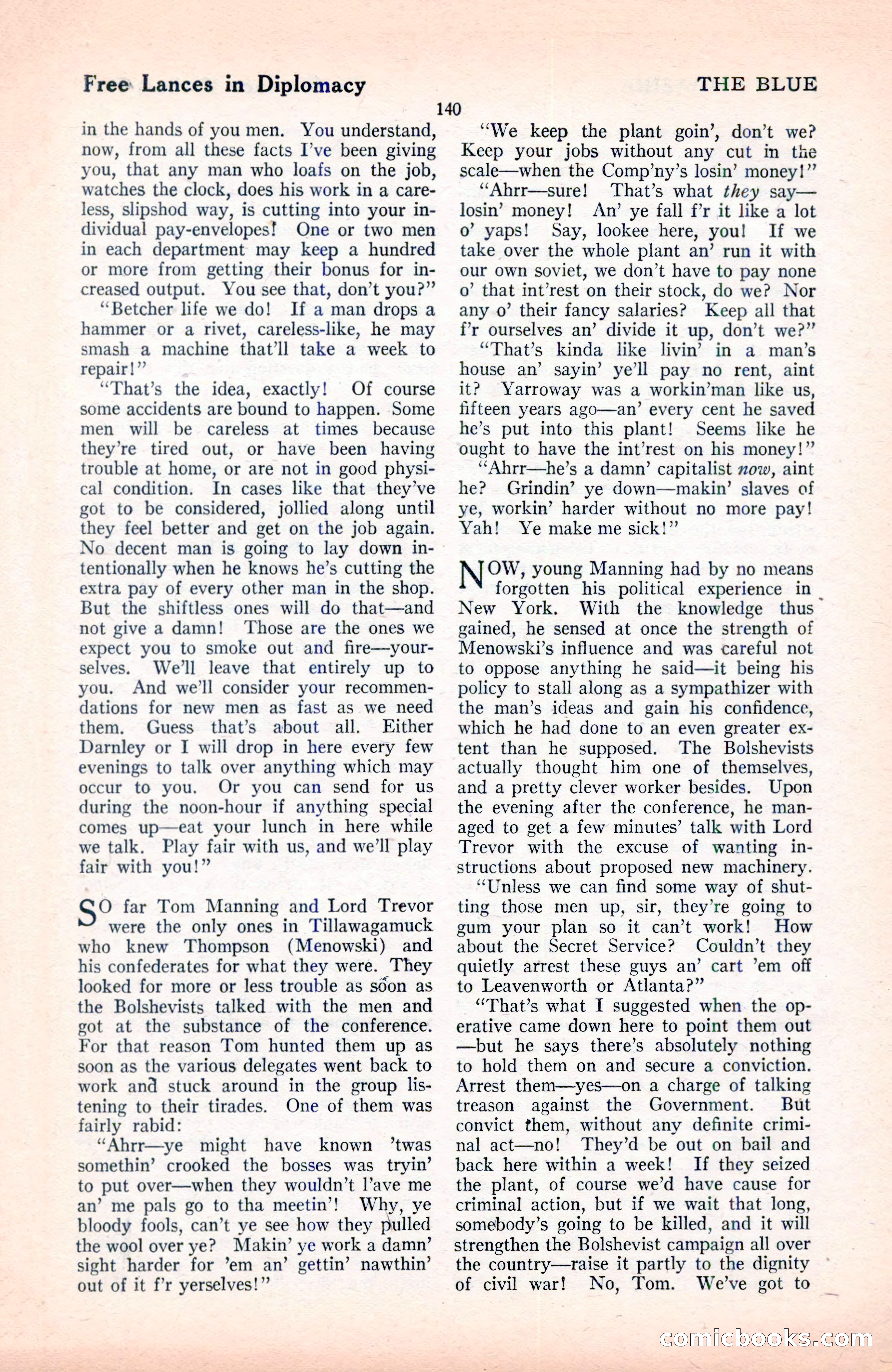 The Blue Book Magazine, June 1920 — page 146 of 208