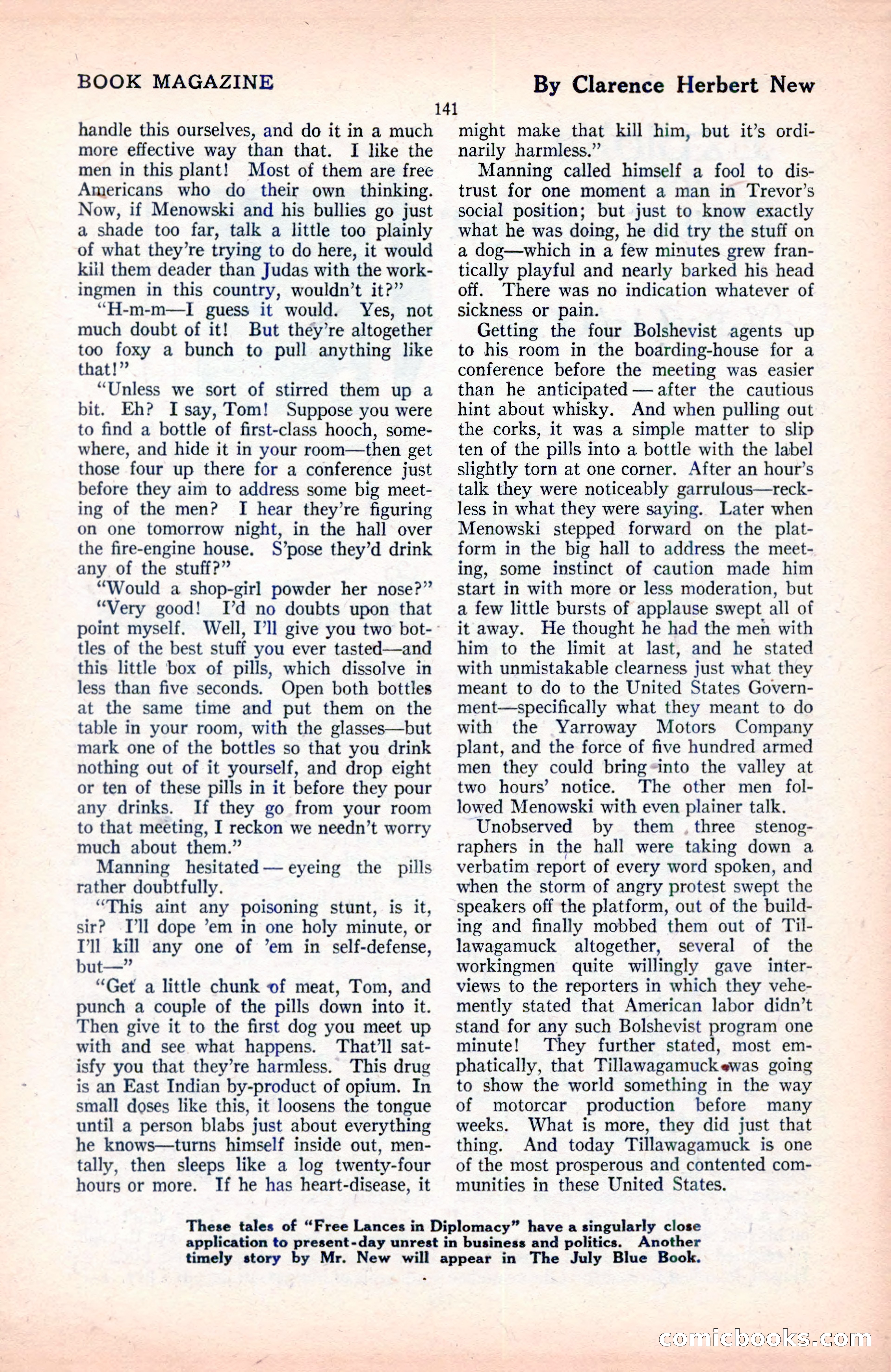 The Blue Book Magazine, June 1920 — page 147 of 208