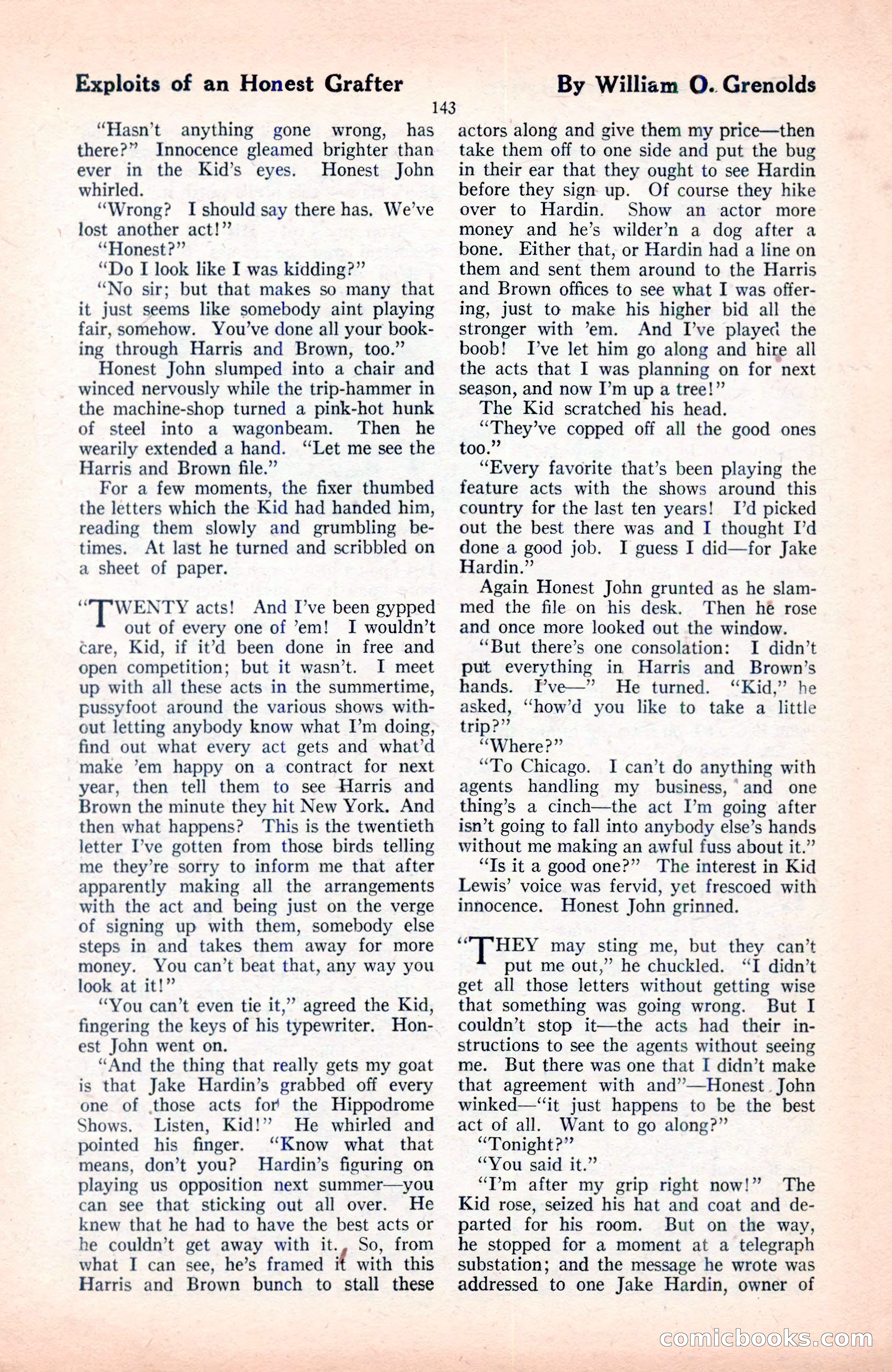 The Blue Book Magazine, June 1920 — page 149 of 208