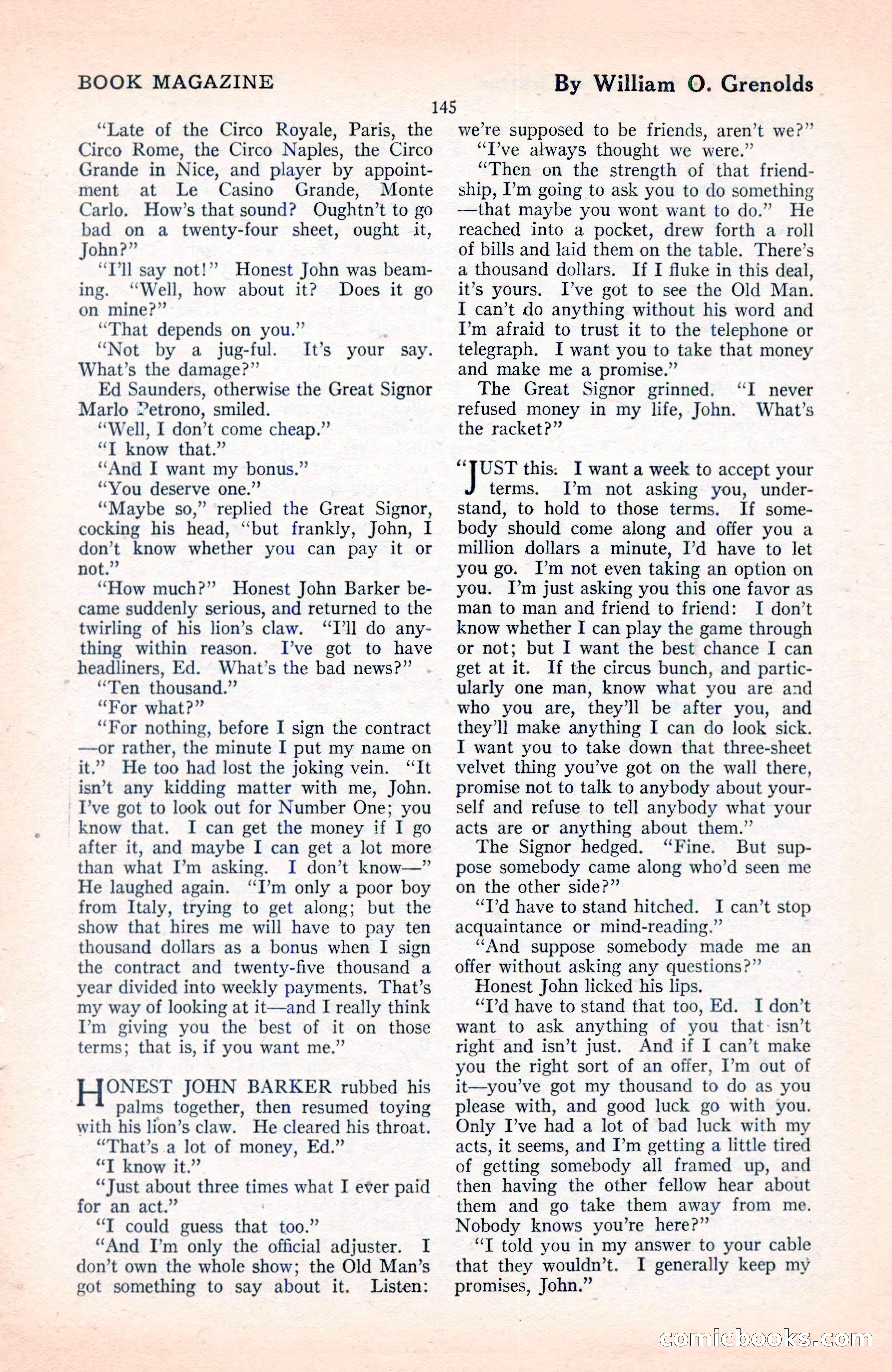 The Blue Book Magazine, June 1920 — page 151 of 208