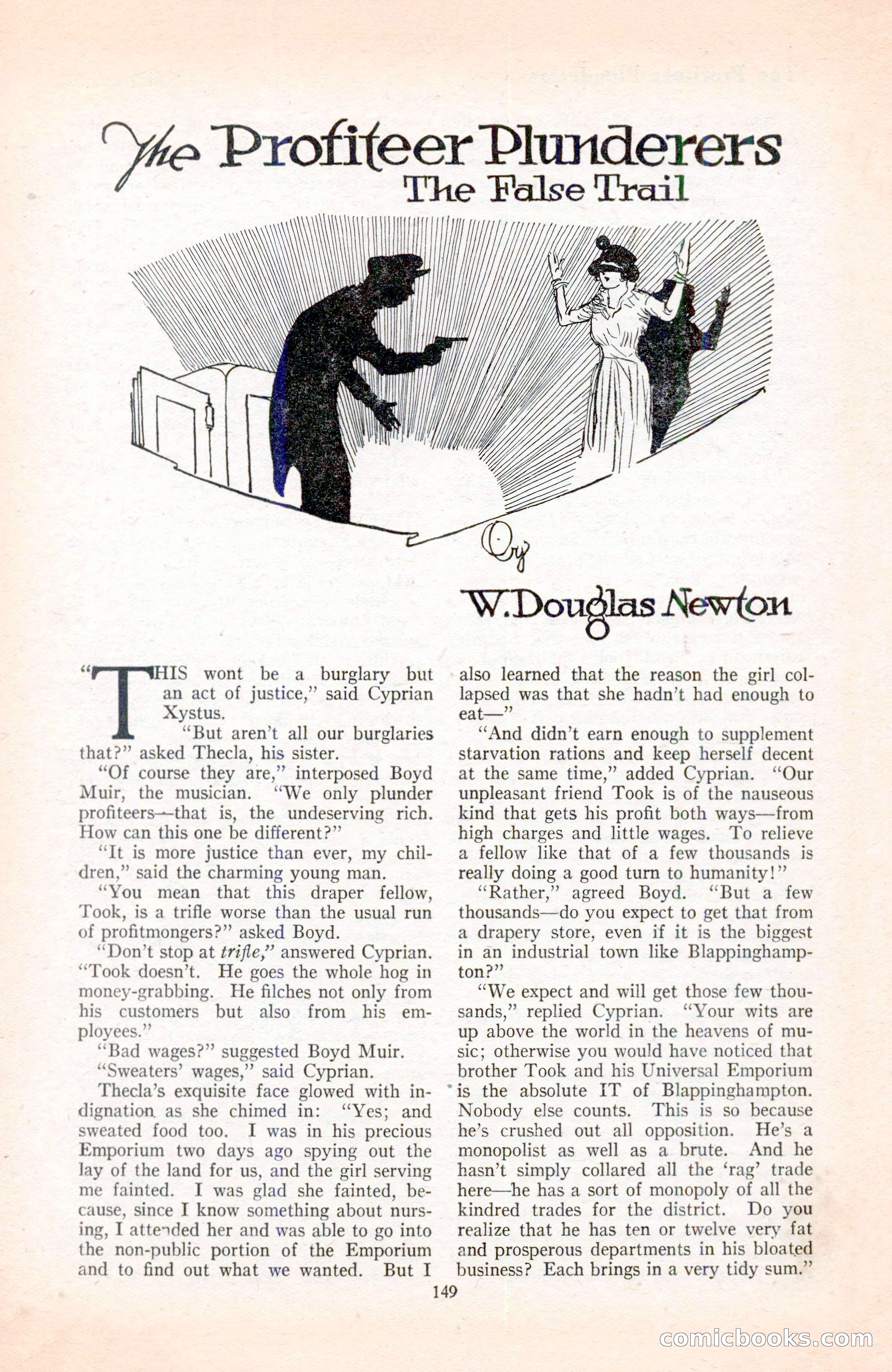 The Blue Book Magazine, June 1920 — page 155 of 208