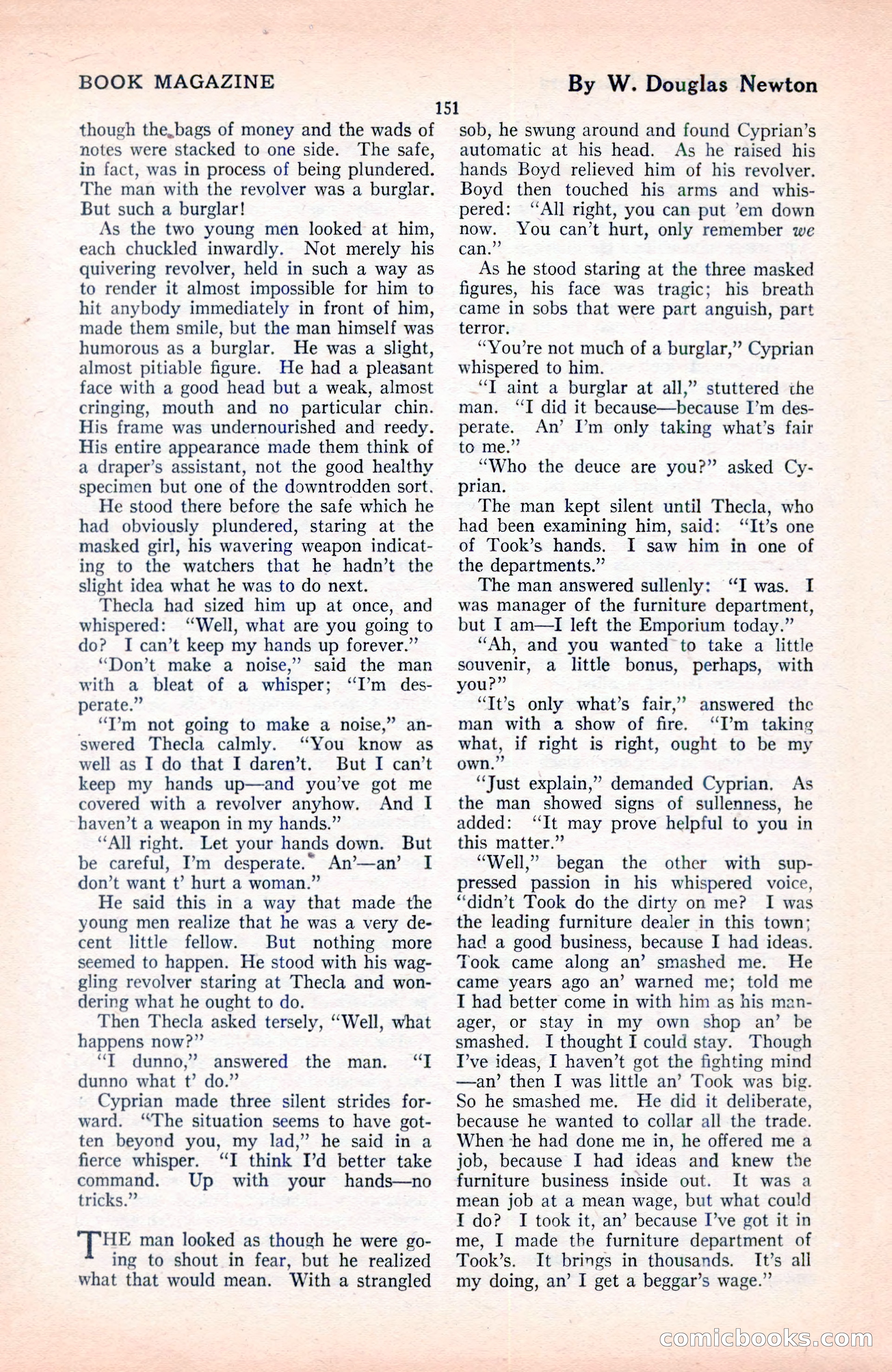 The Blue Book Magazine, June 1920 — page 157 of 208