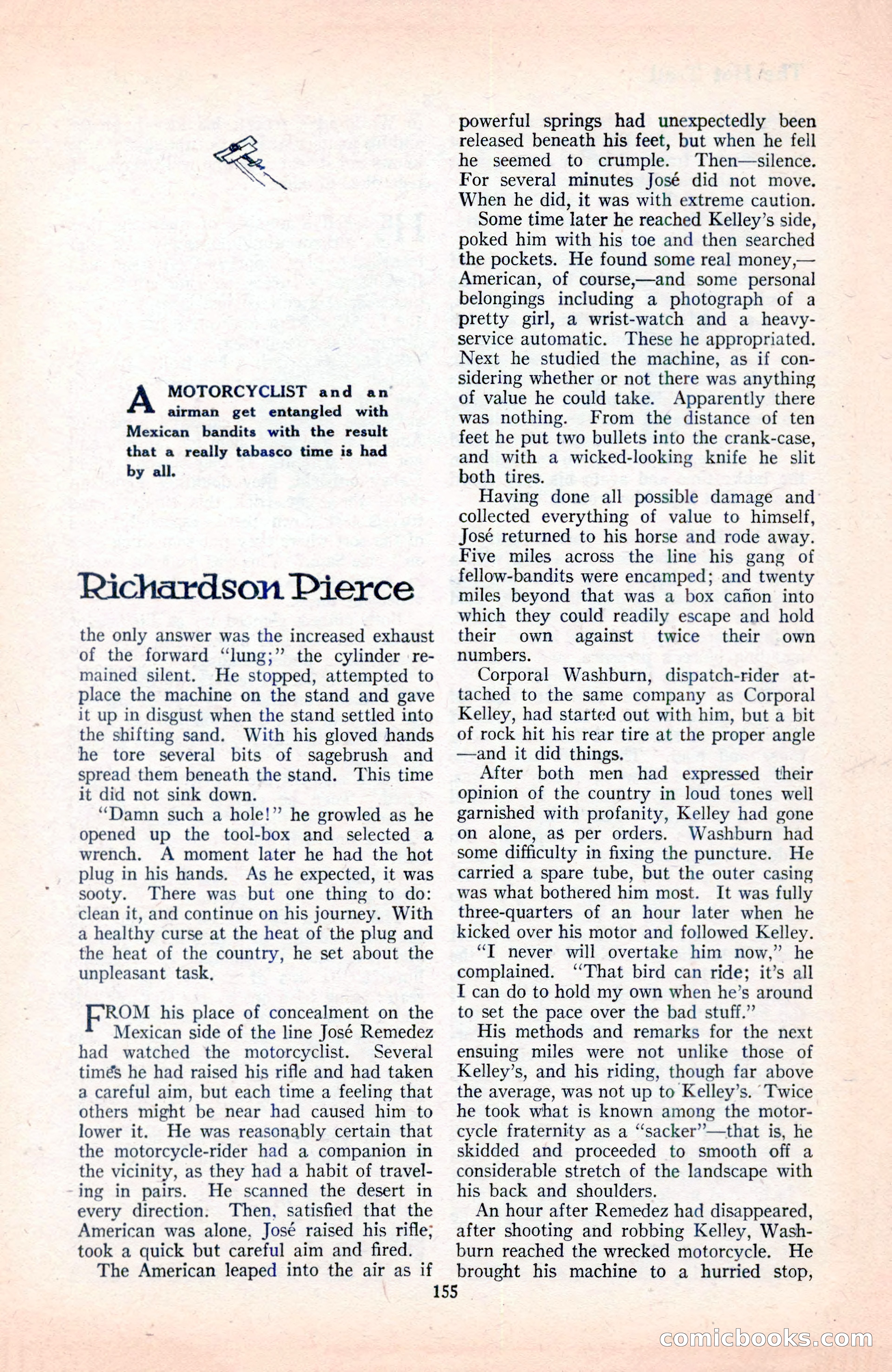 The Blue Book Magazine, June 1920 — page 161 of 208
