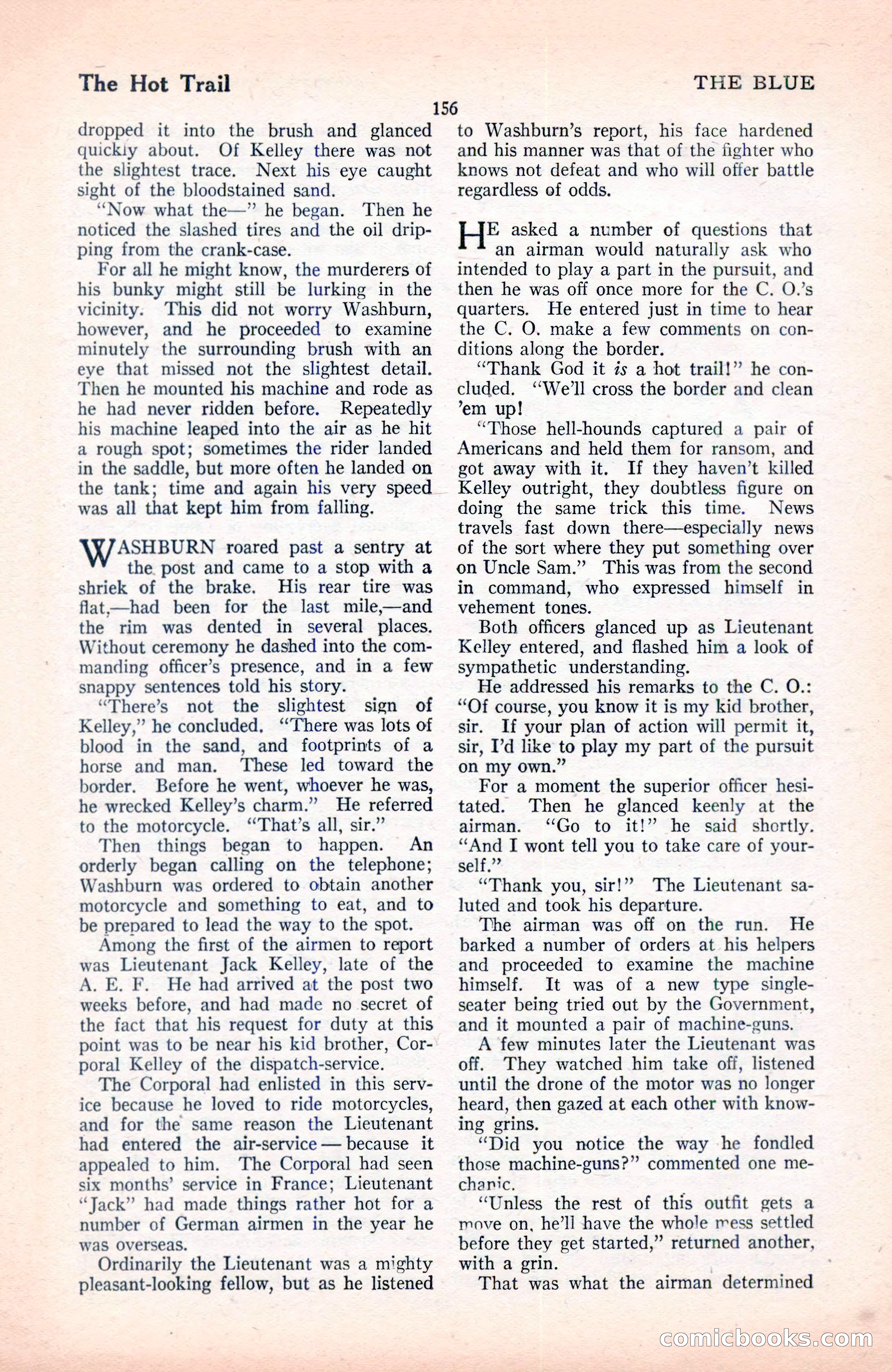 The Blue Book Magazine, June 1920 — page 162 of 208