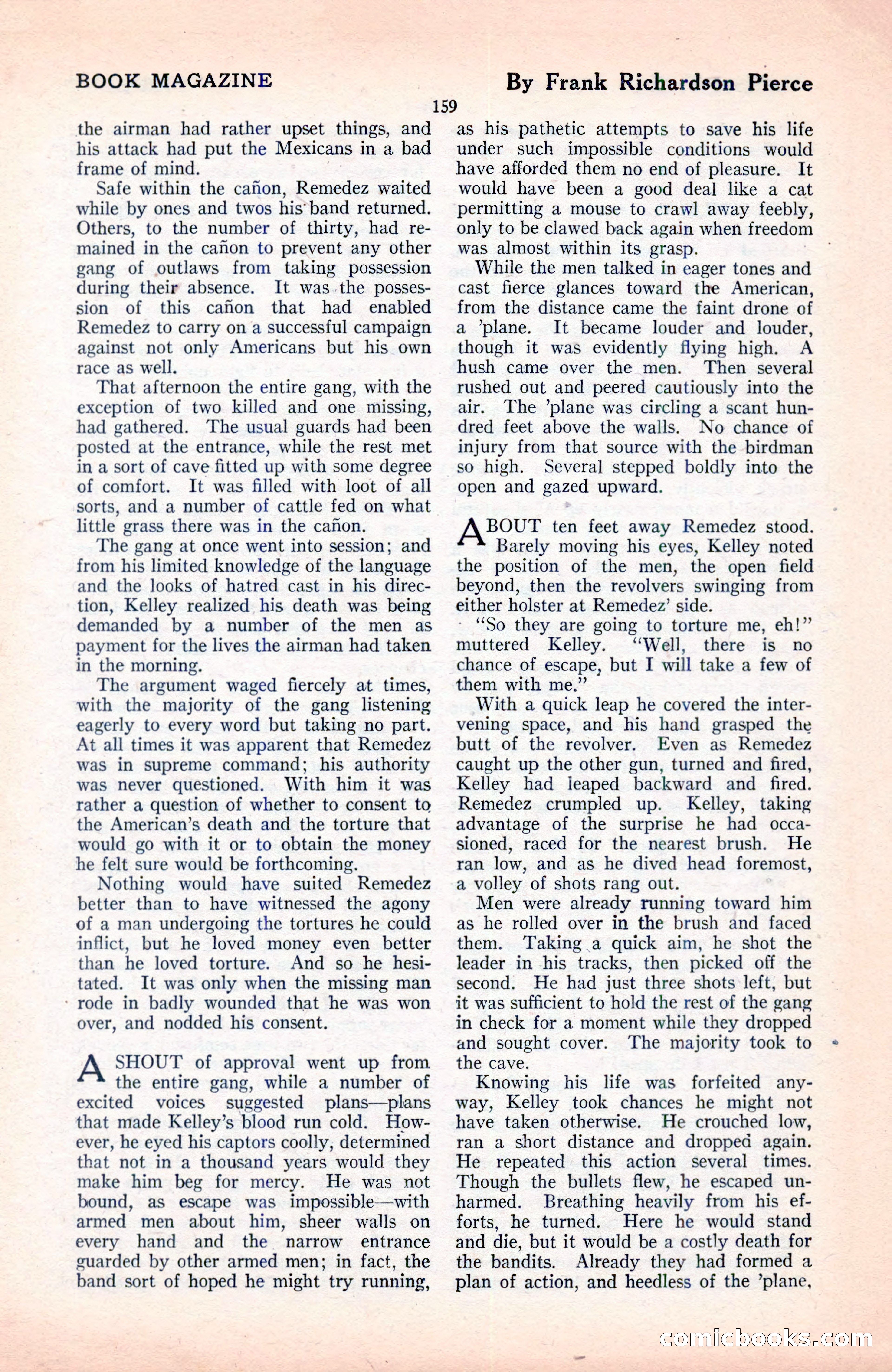 The Blue Book Magazine, June 1920 — page 165 of 208