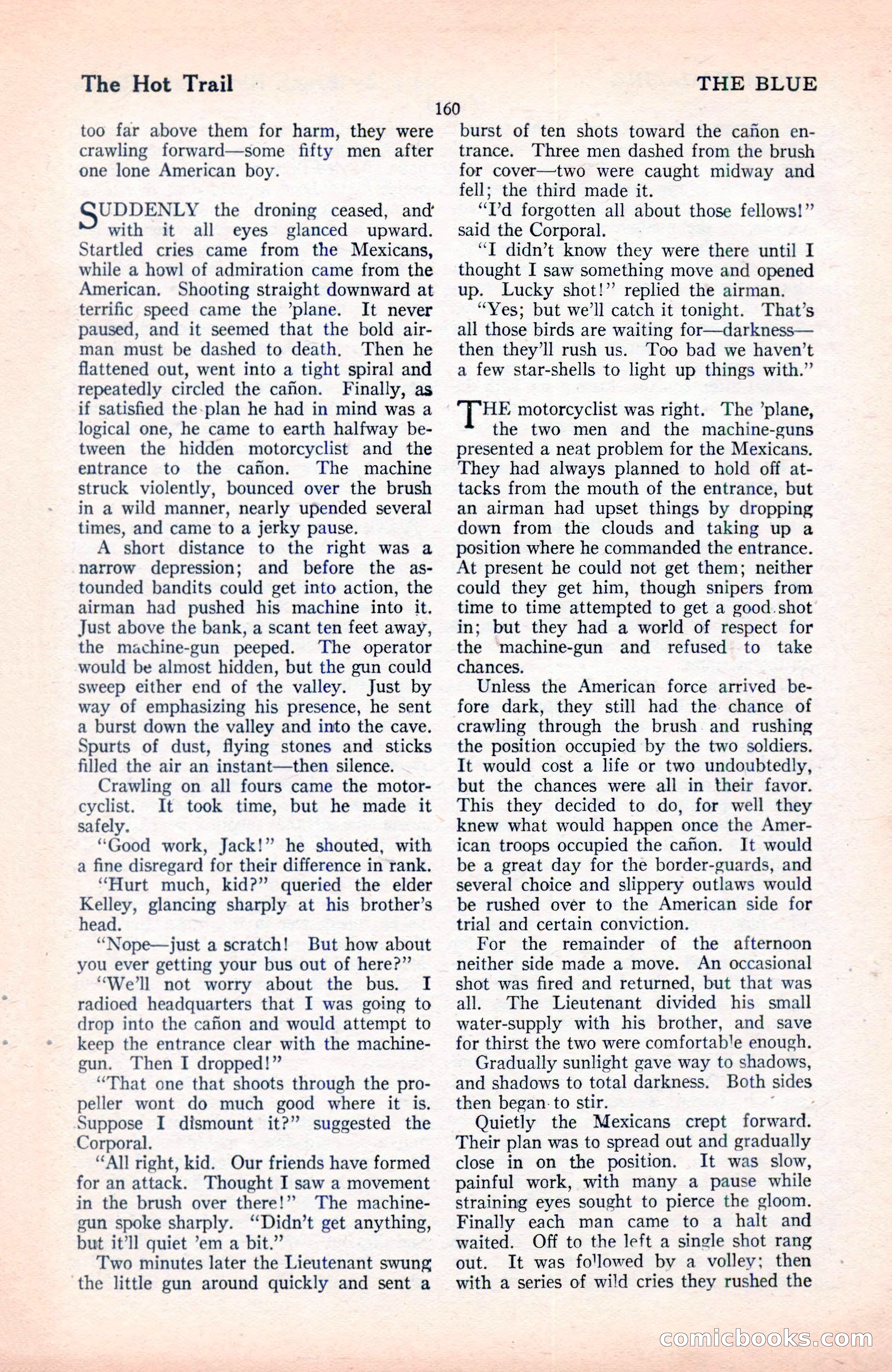 The Blue Book Magazine, June 1920 — page 166 of 208