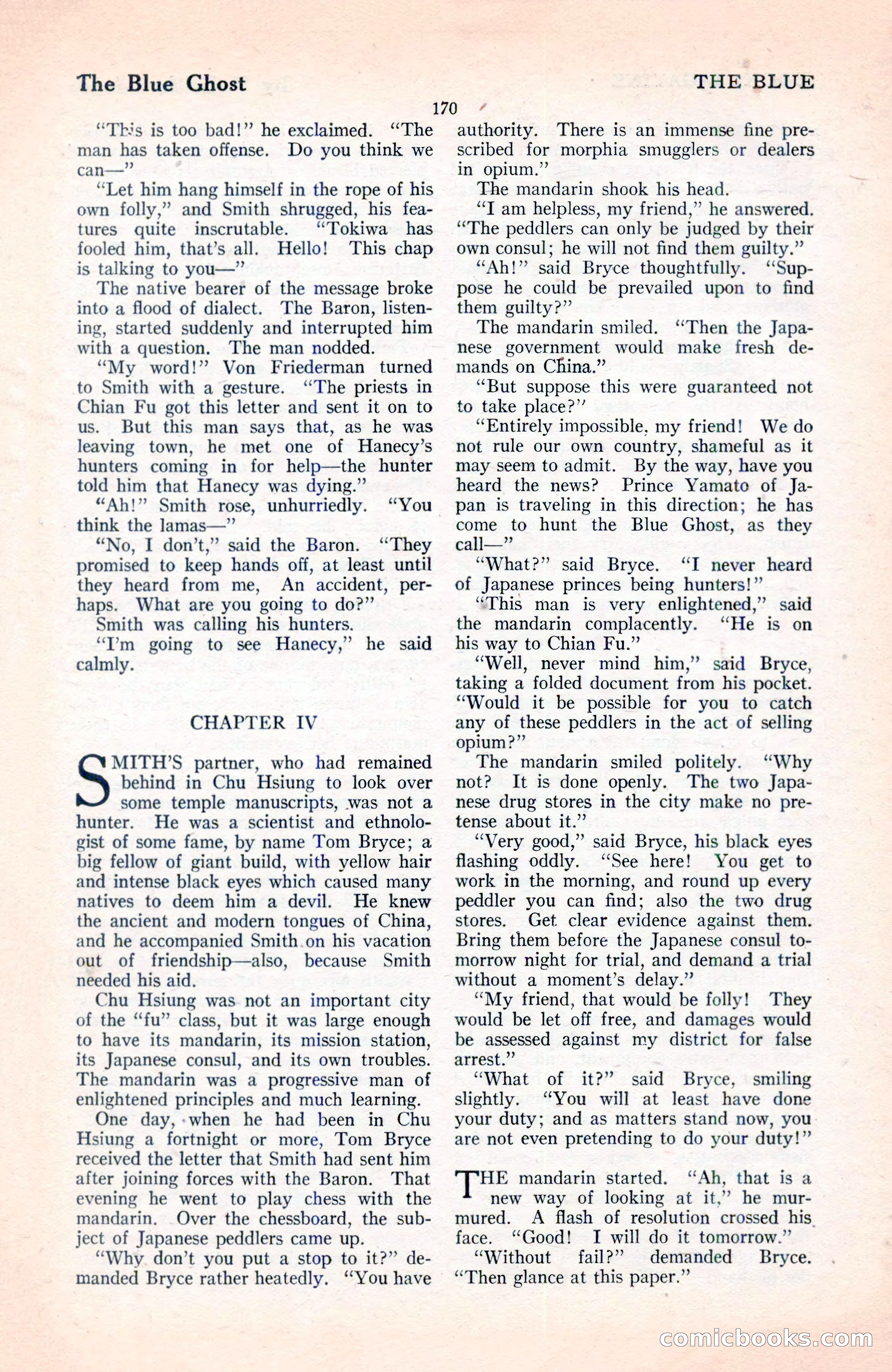 The Blue Book Magazine, June 1920 — page 176 of 208