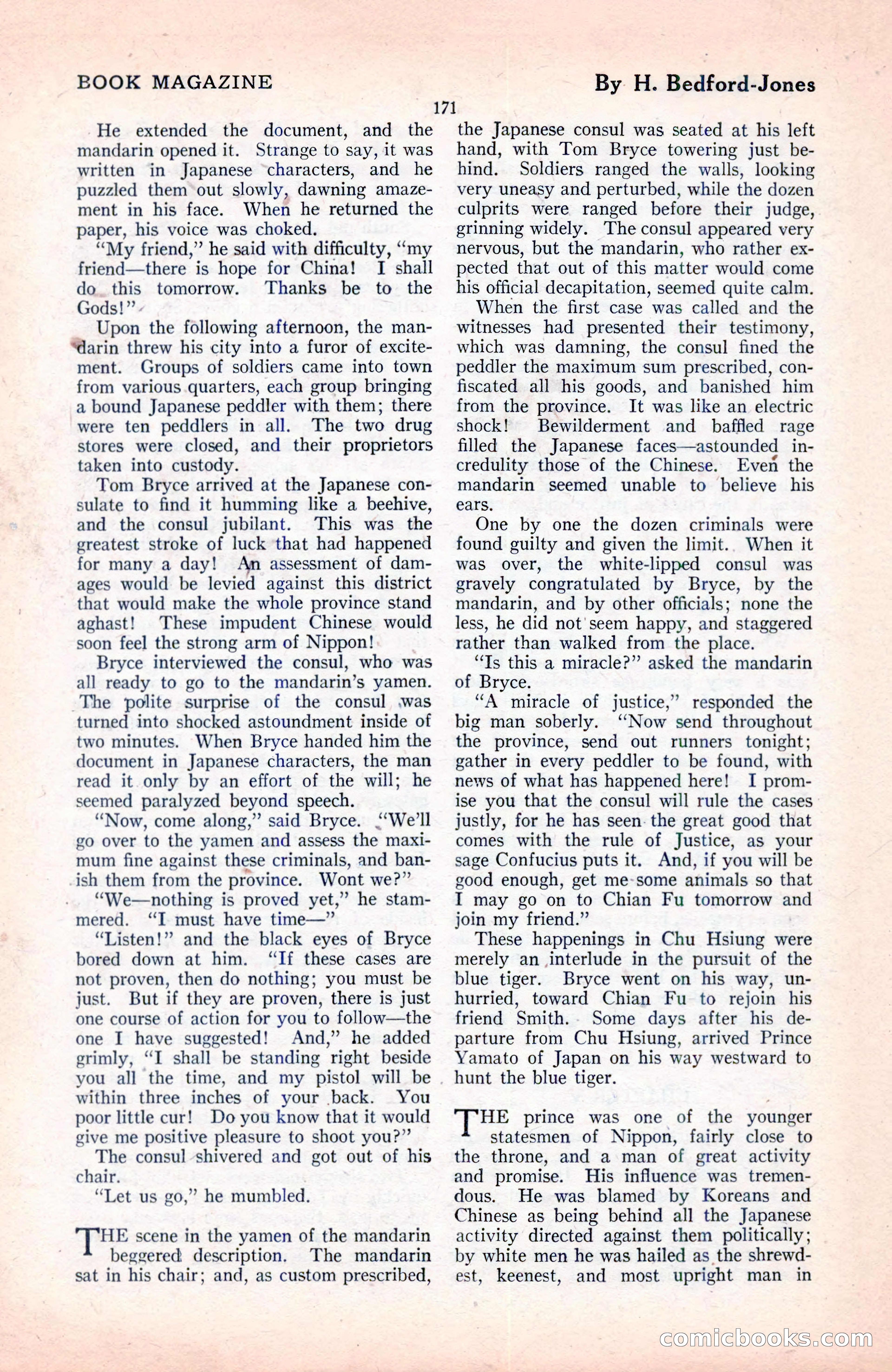 The Blue Book Magazine, June 1920 — page 177 of 208