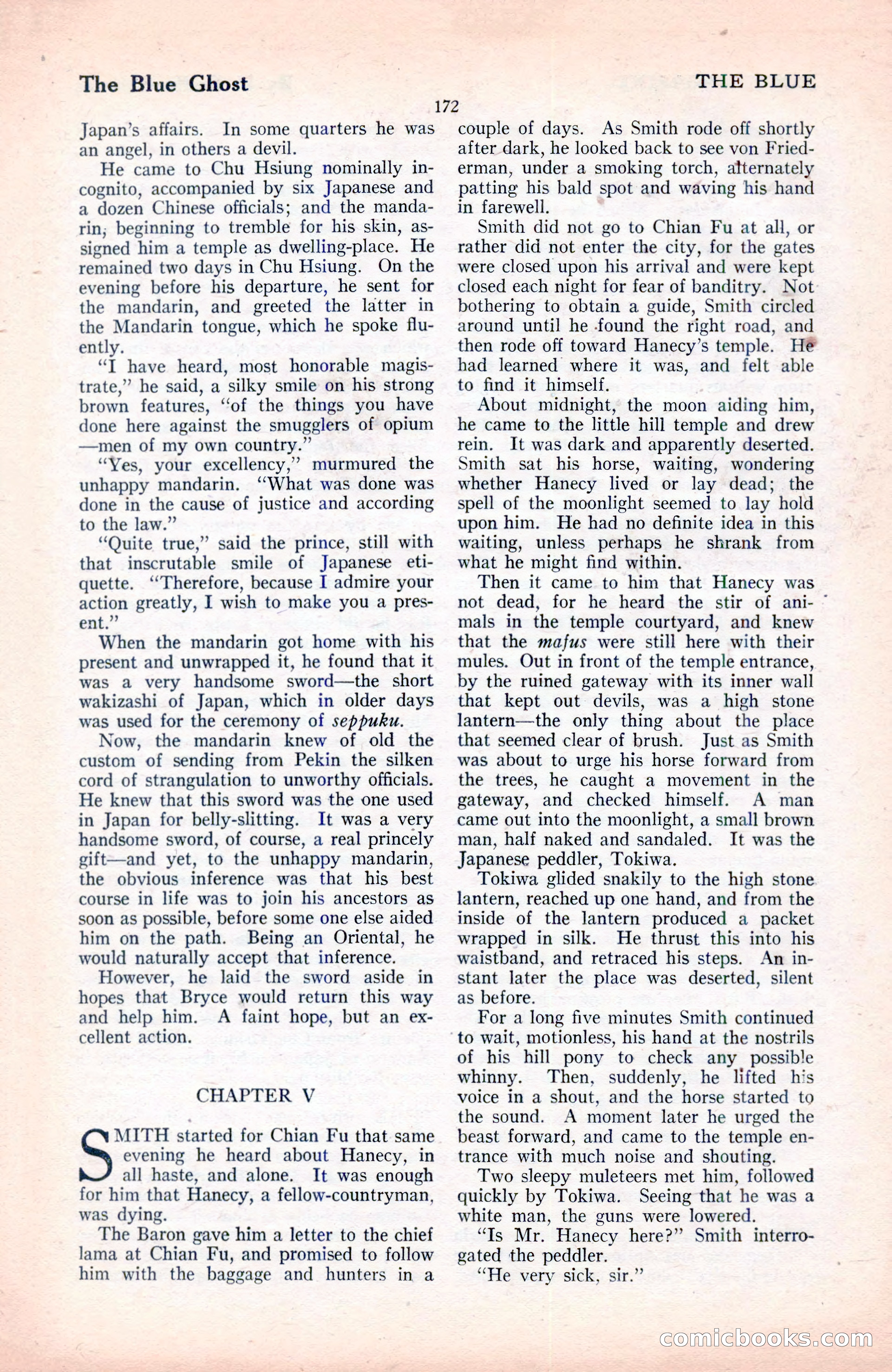 The Blue Book Magazine, June 1920 — page 178 of 208
