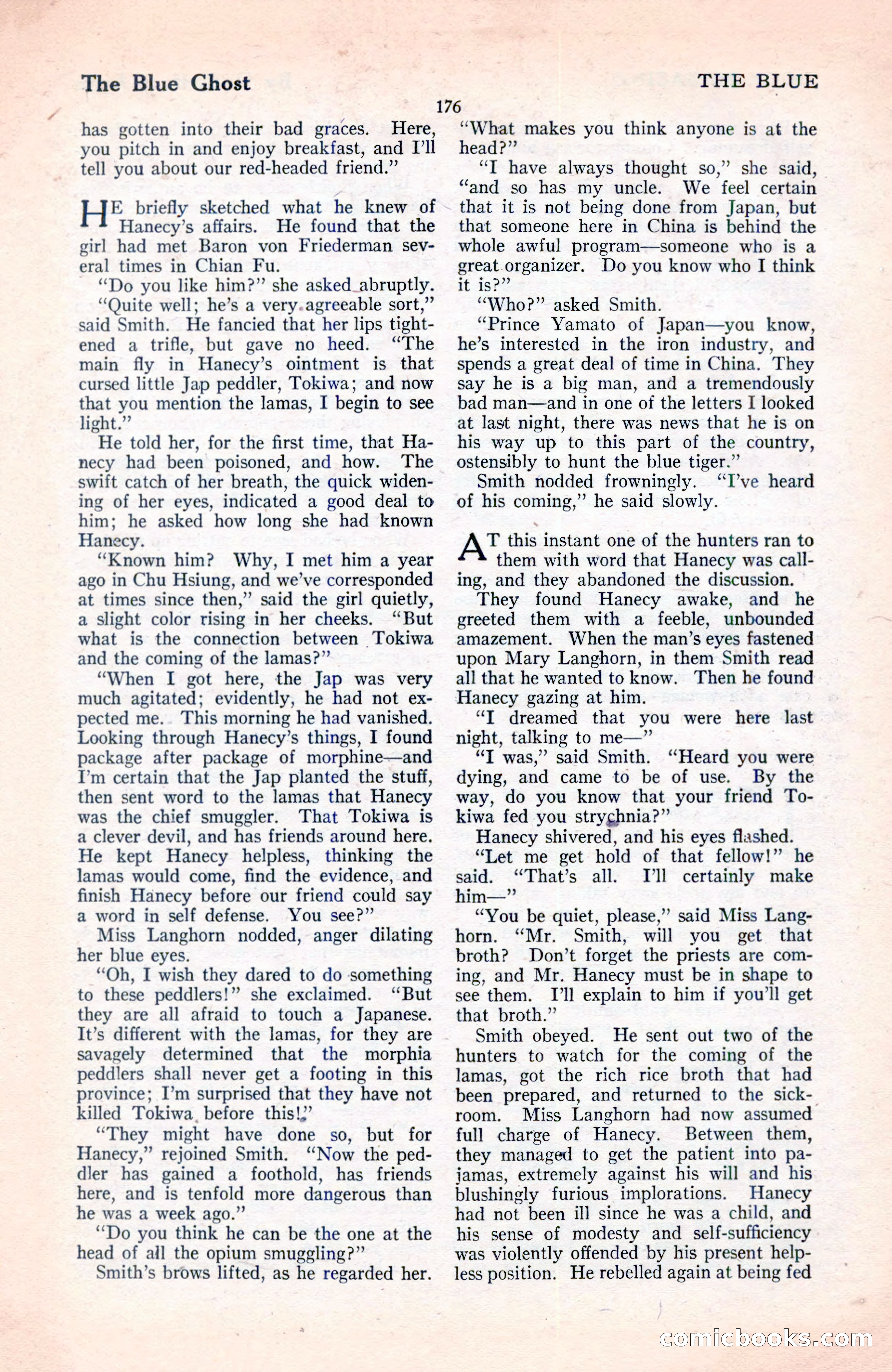 The Blue Book Magazine, June 1920 — page 182 of 208