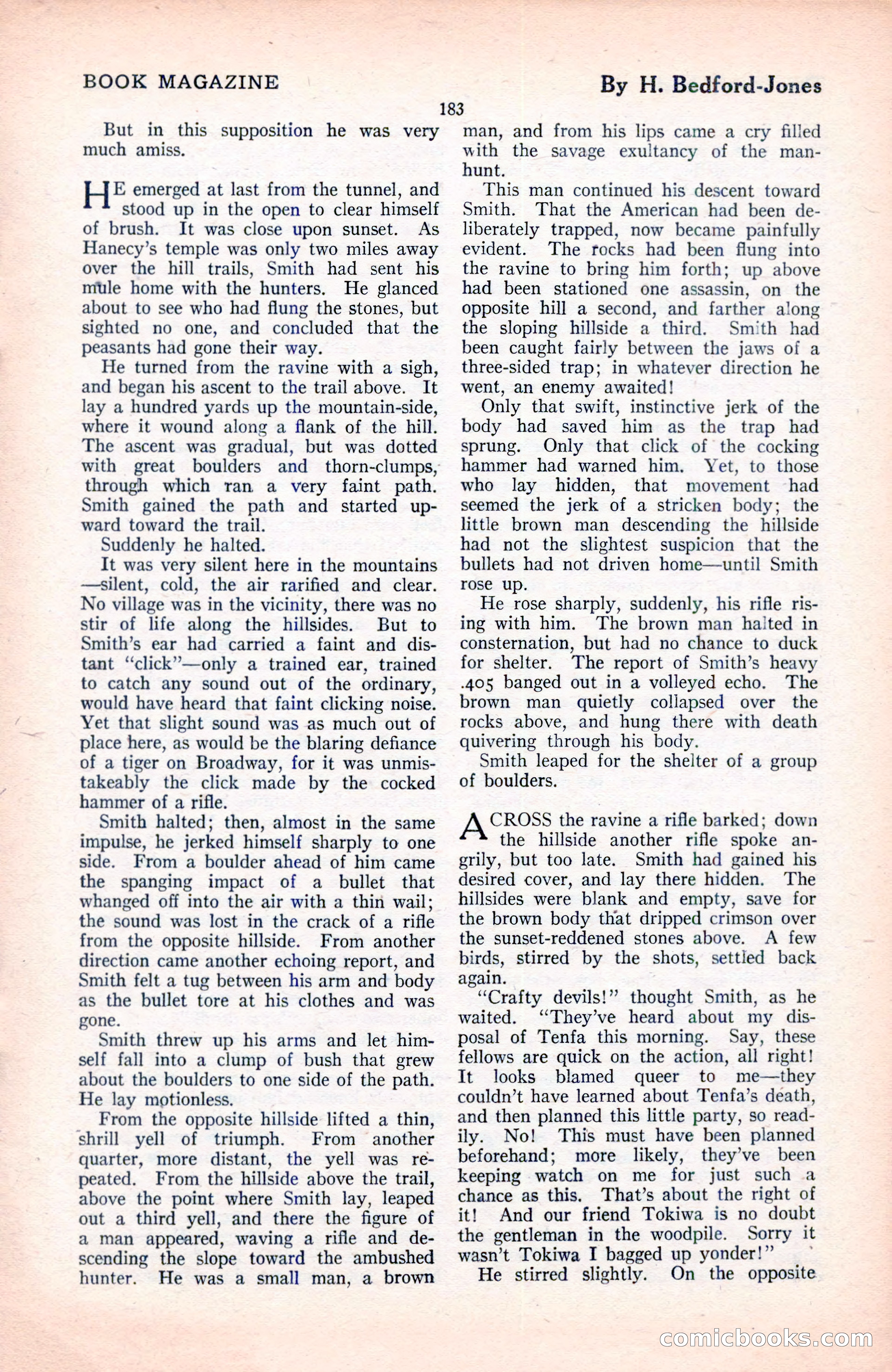 The Blue Book Magazine, June 1920 — page 189 of 208