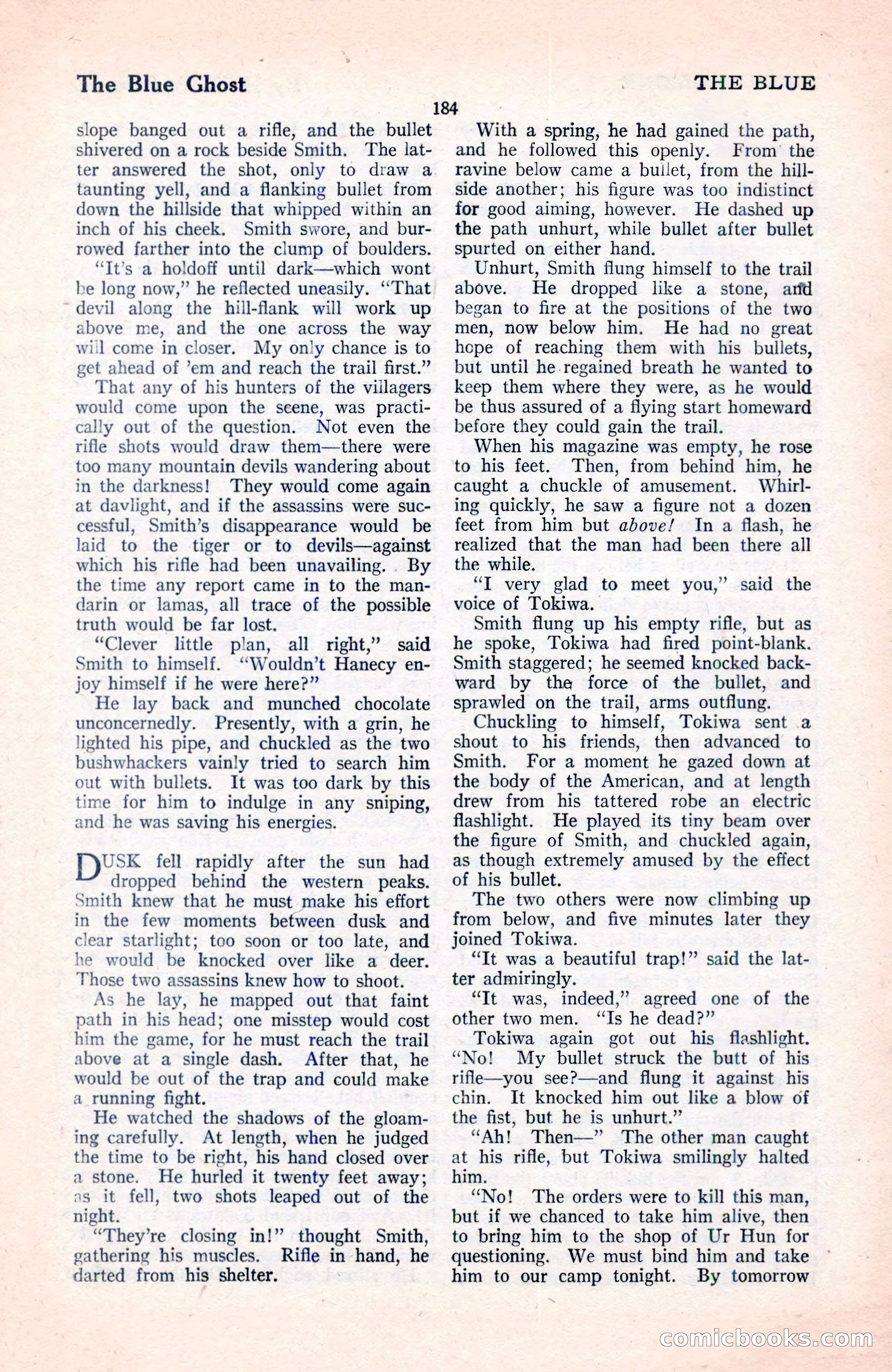 The Blue Book Magazine, June 1920 — page 190 of 208