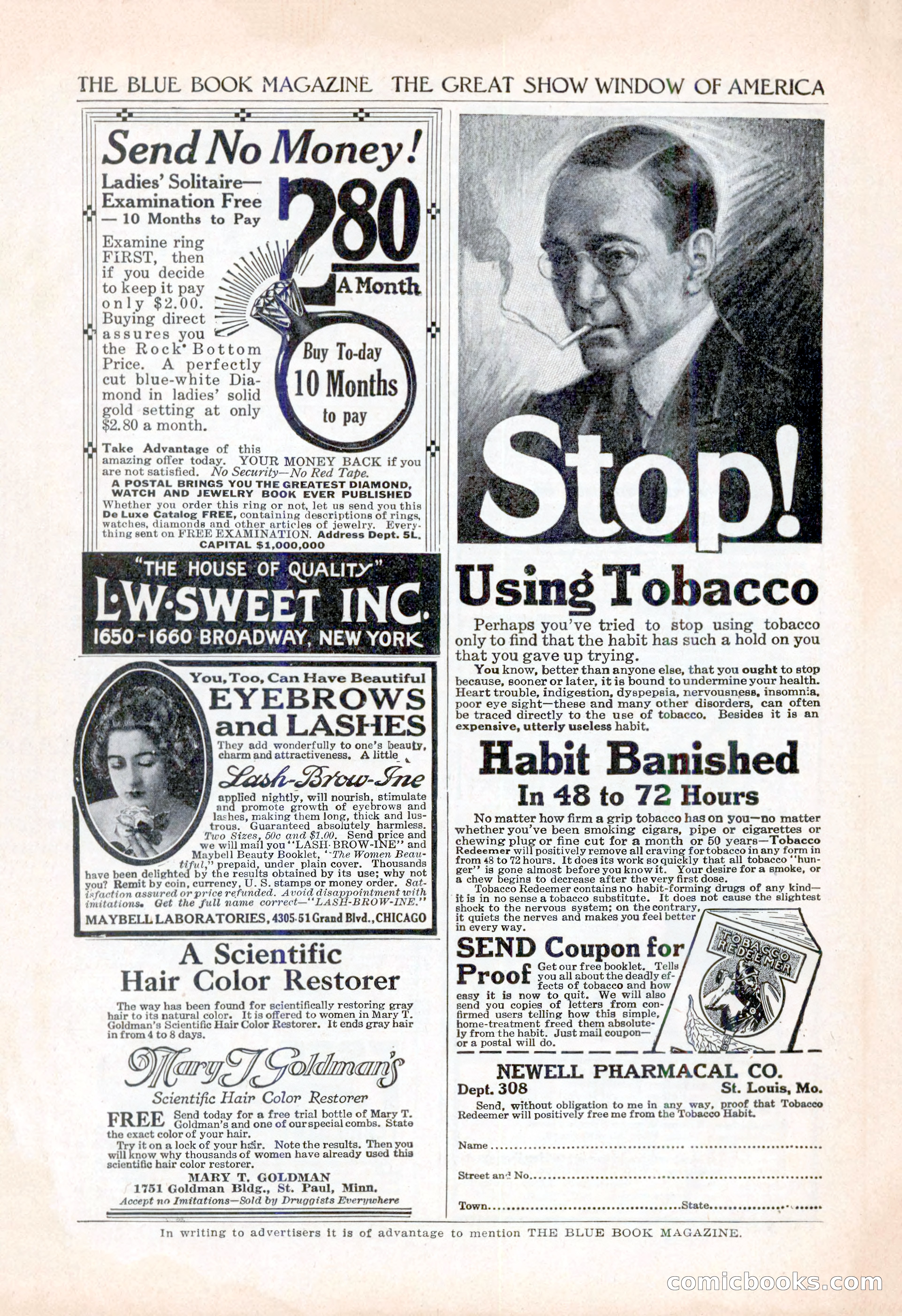 The Blue Book Magazine, June 1920 — page 203 of 208