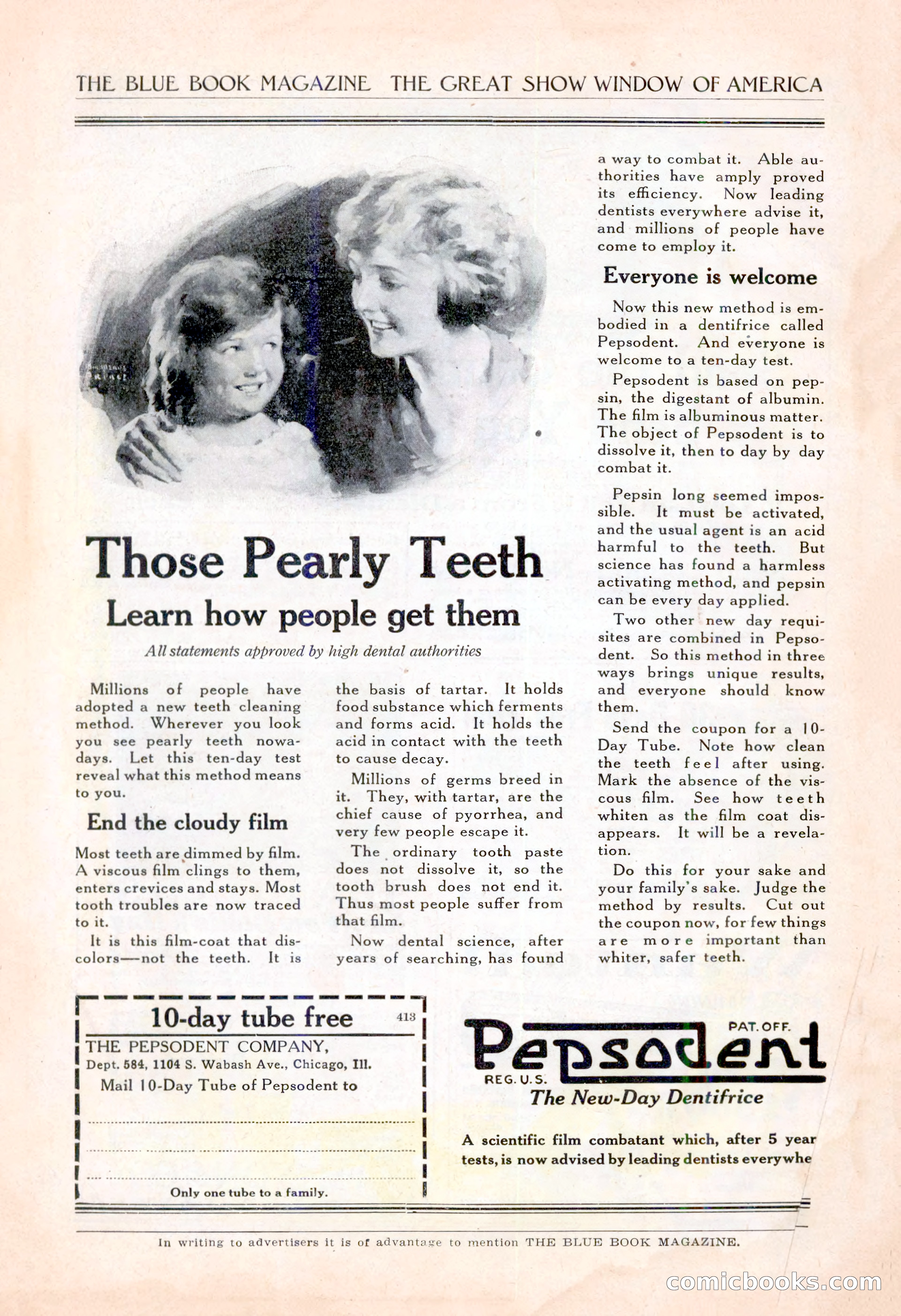The Blue Book Magazine, June 1920 — page 206 of 208