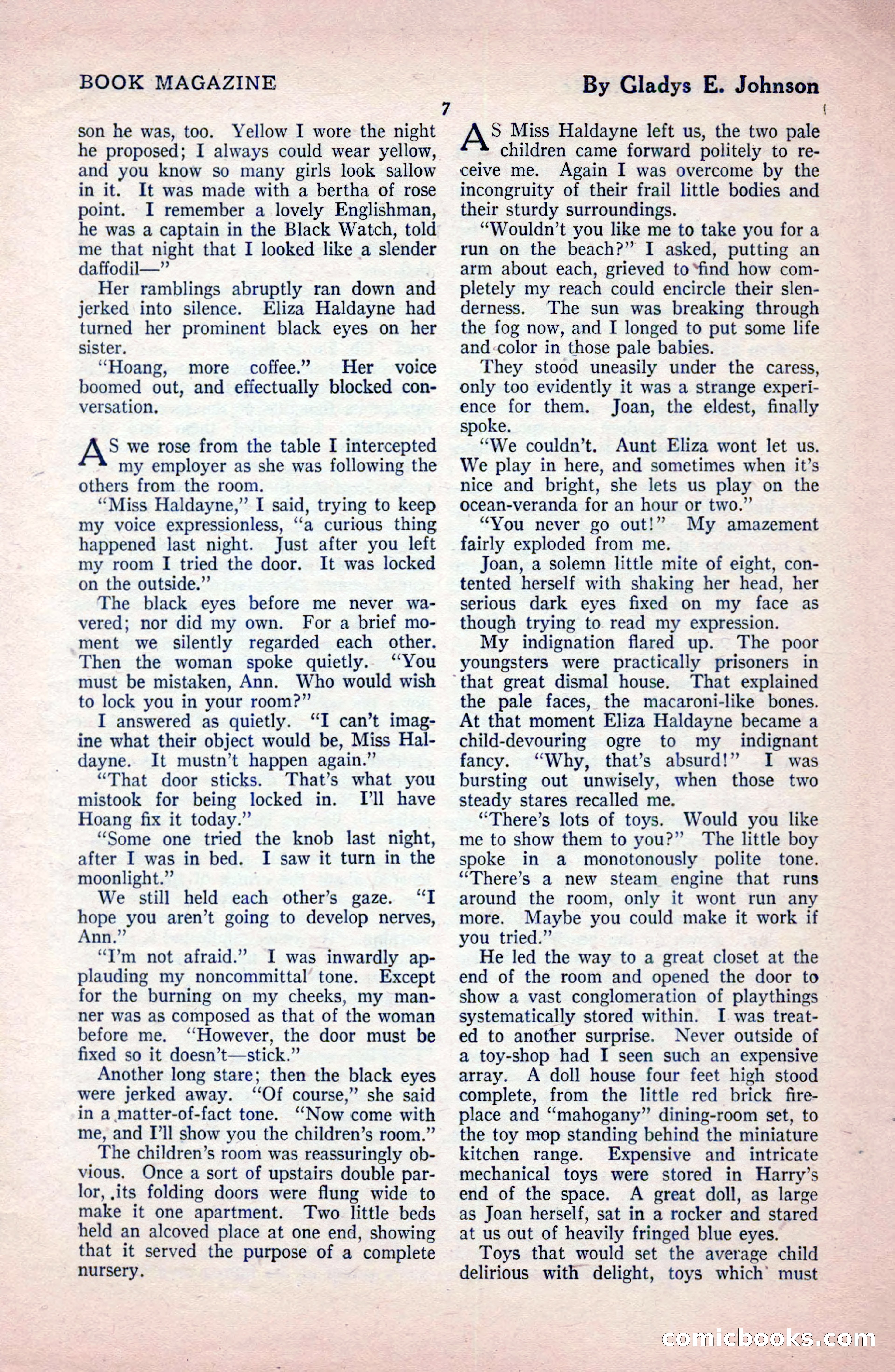 The Blue Book Magazine, February 1921 — page 13 of 212