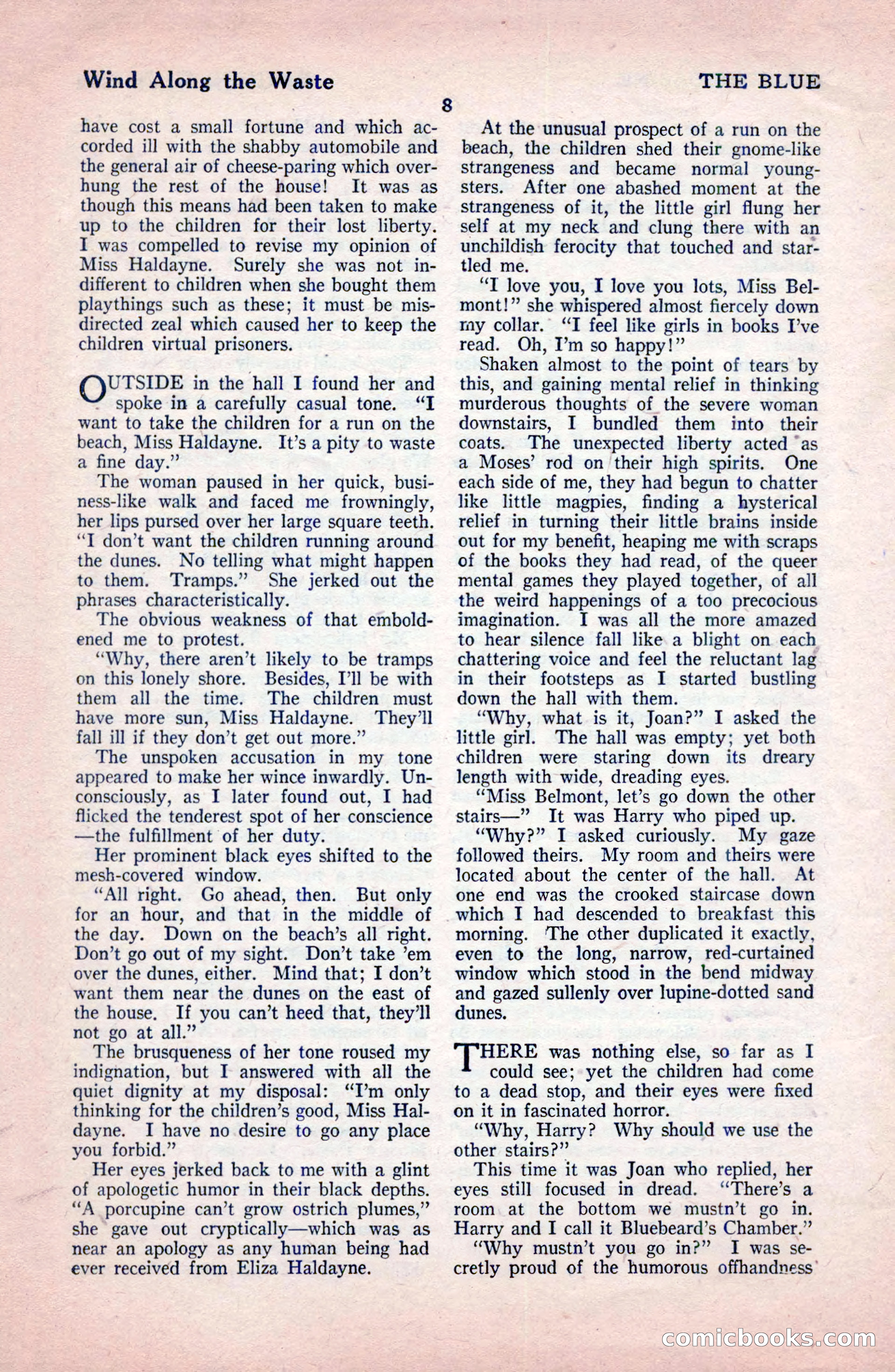 The Blue Book Magazine, February 1921 — page 14 of 212