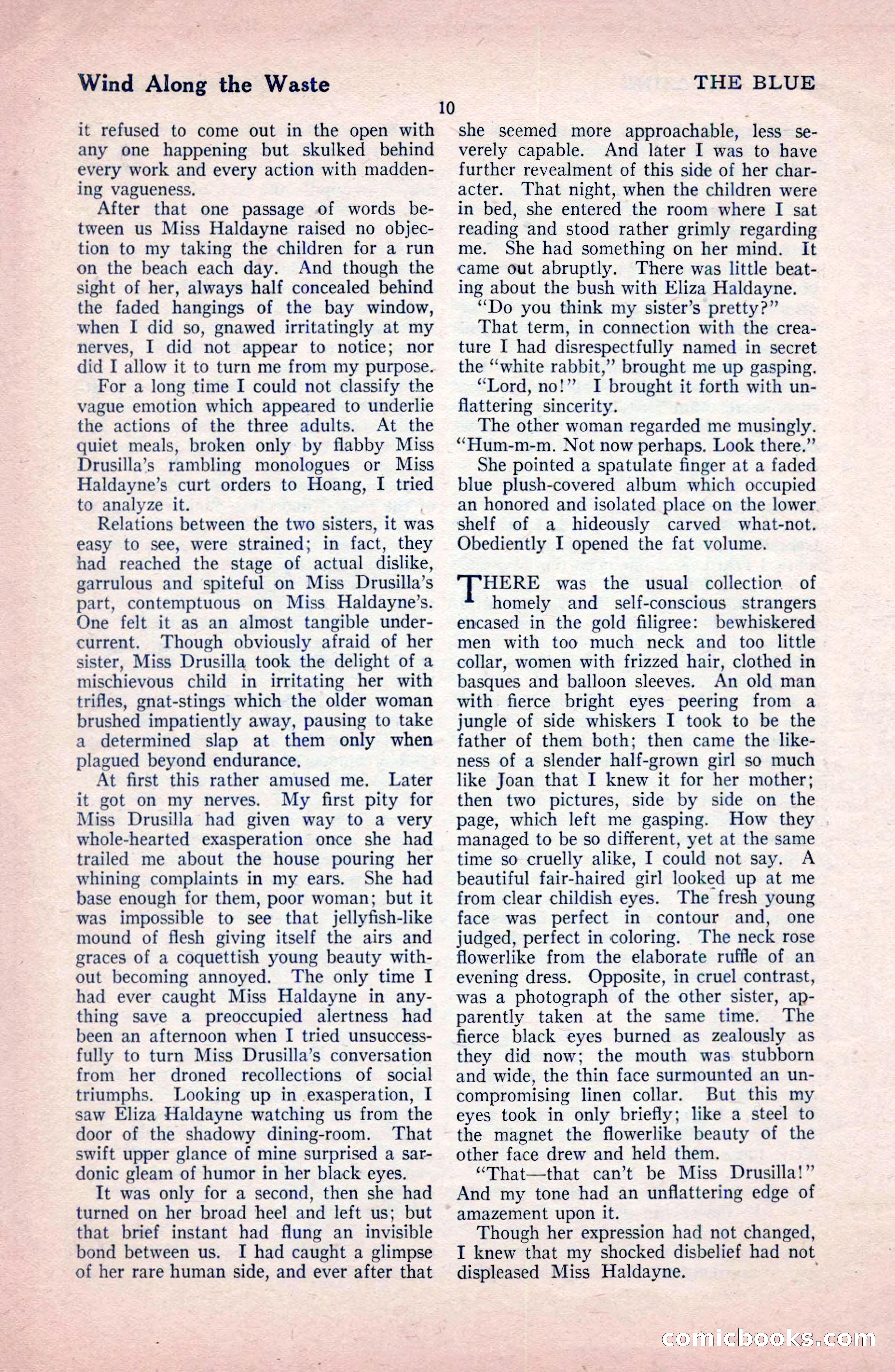 The Blue Book Magazine, February 1921 — page 16 of 212