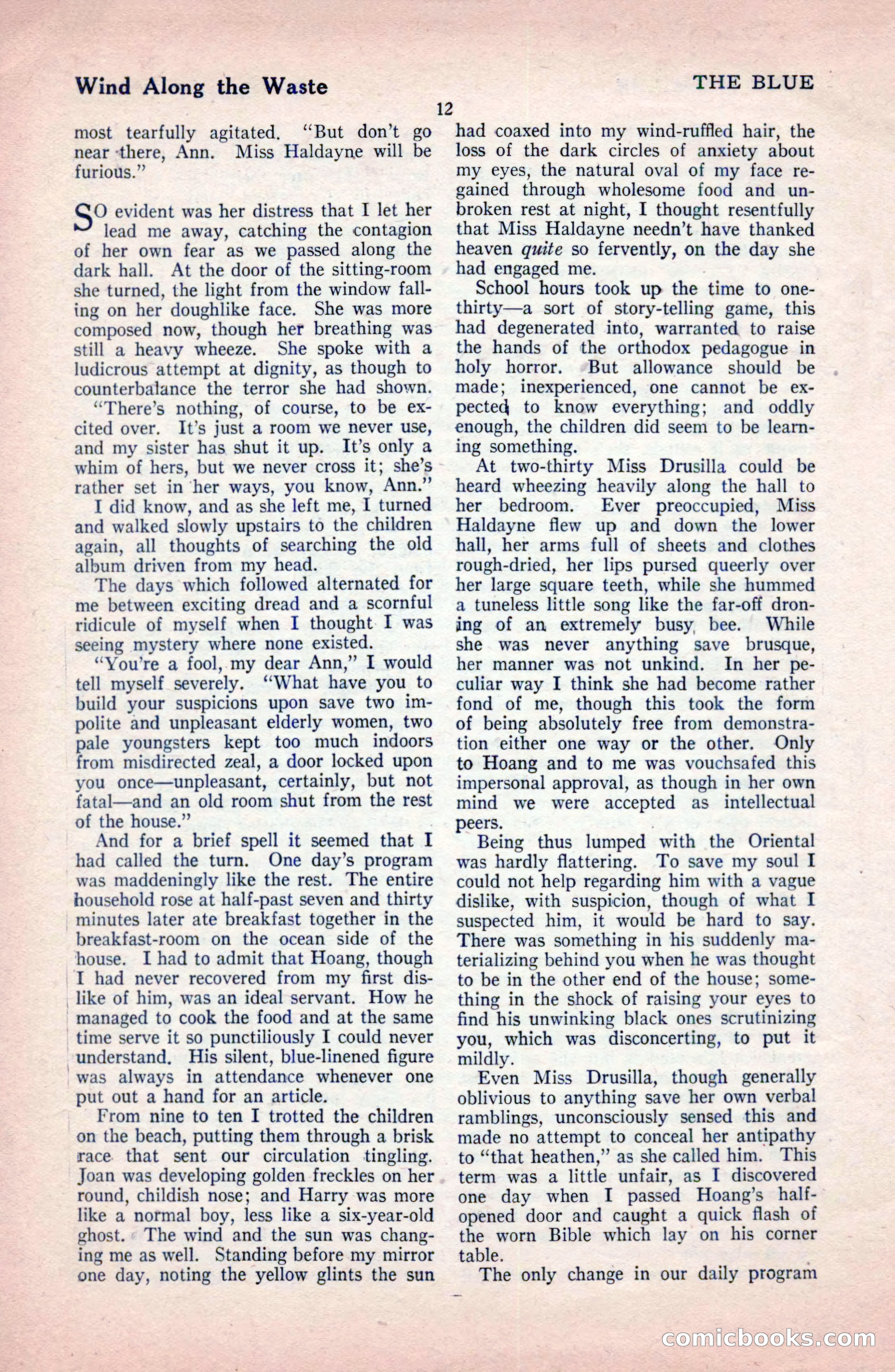 The Blue Book Magazine, February 1921 — page 18 of 212
