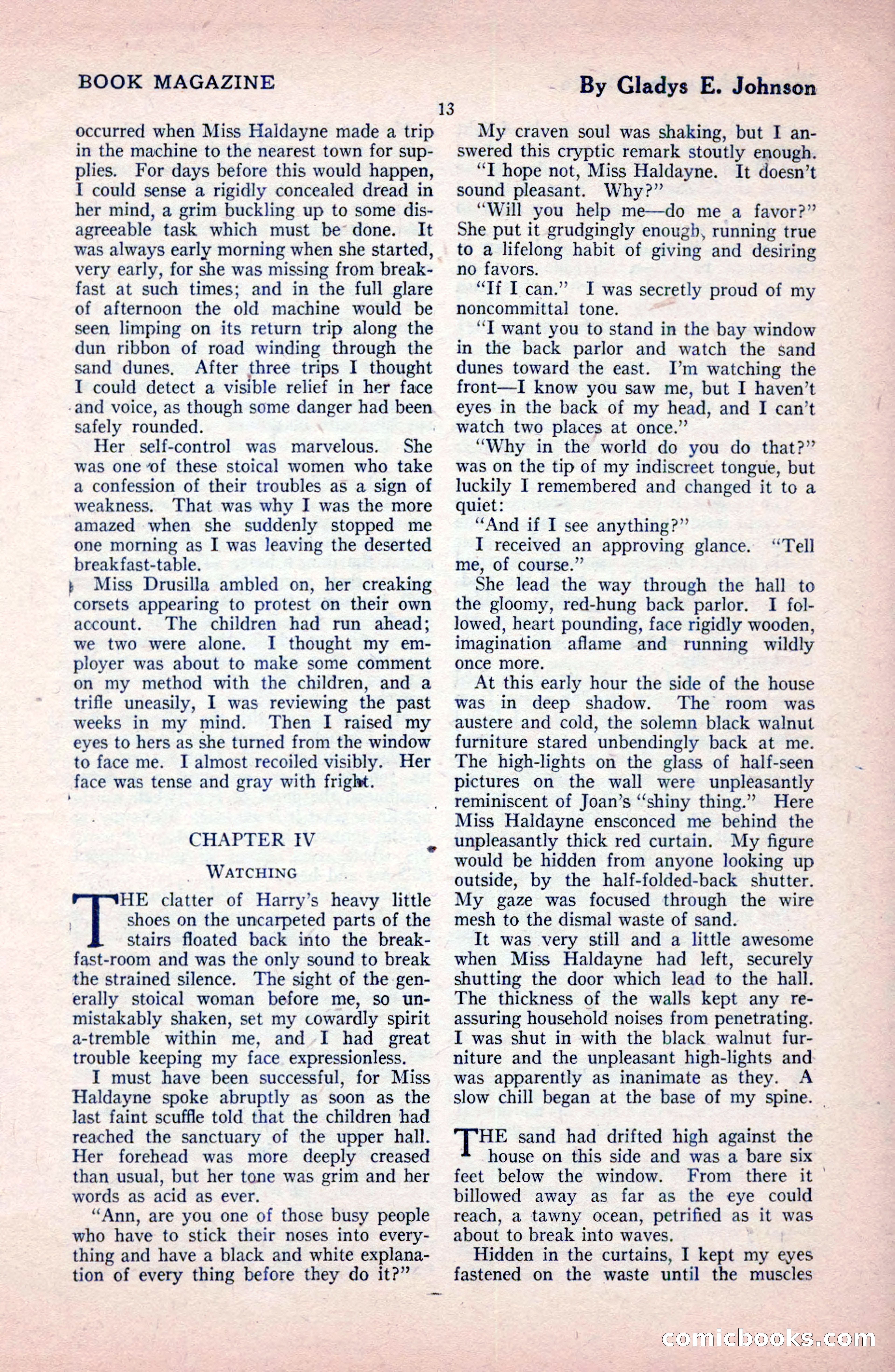 The Blue Book Magazine, February 1921 — page 19 of 212