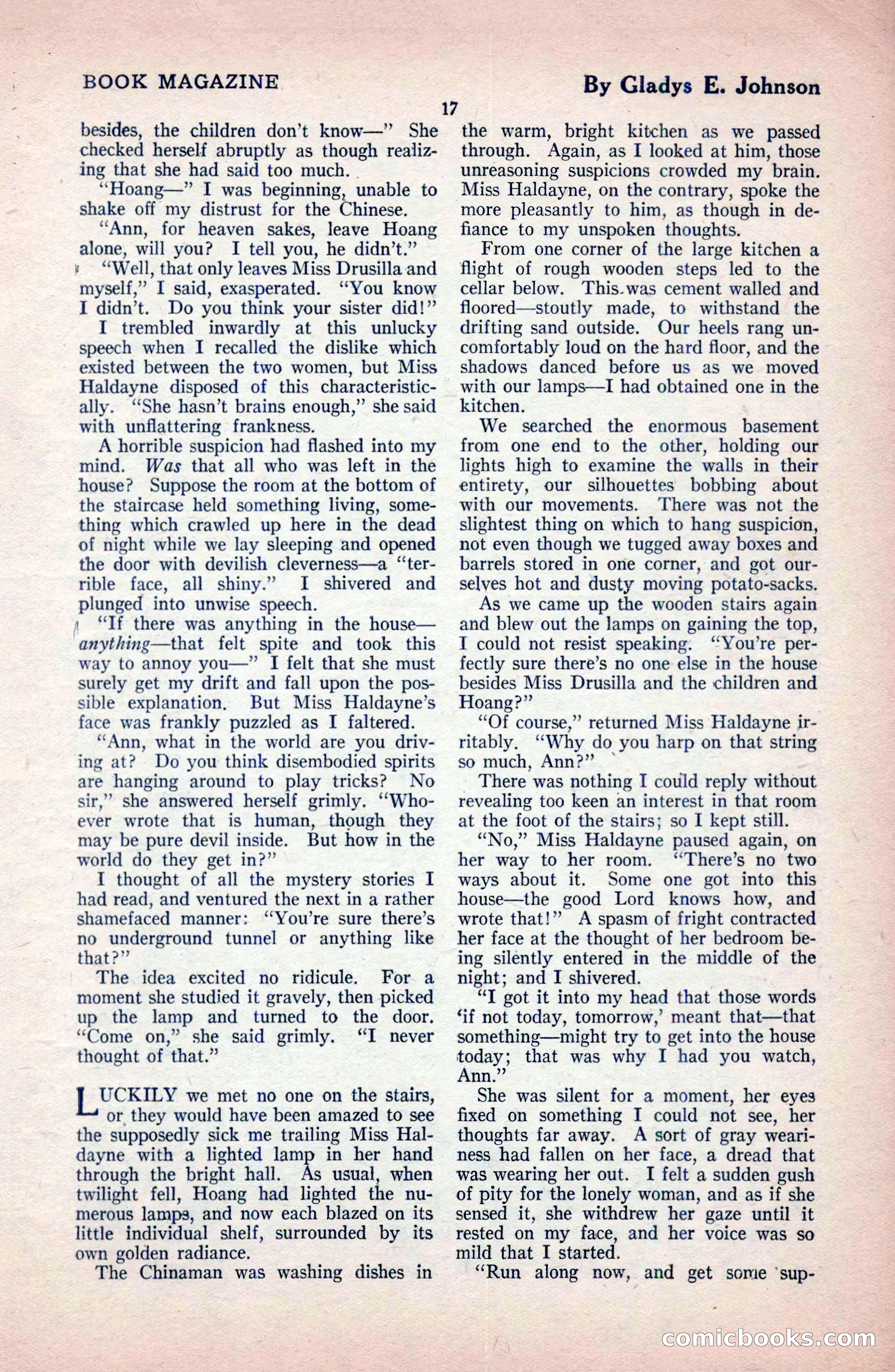 The Blue Book Magazine, February 1921 — page 23 of 212