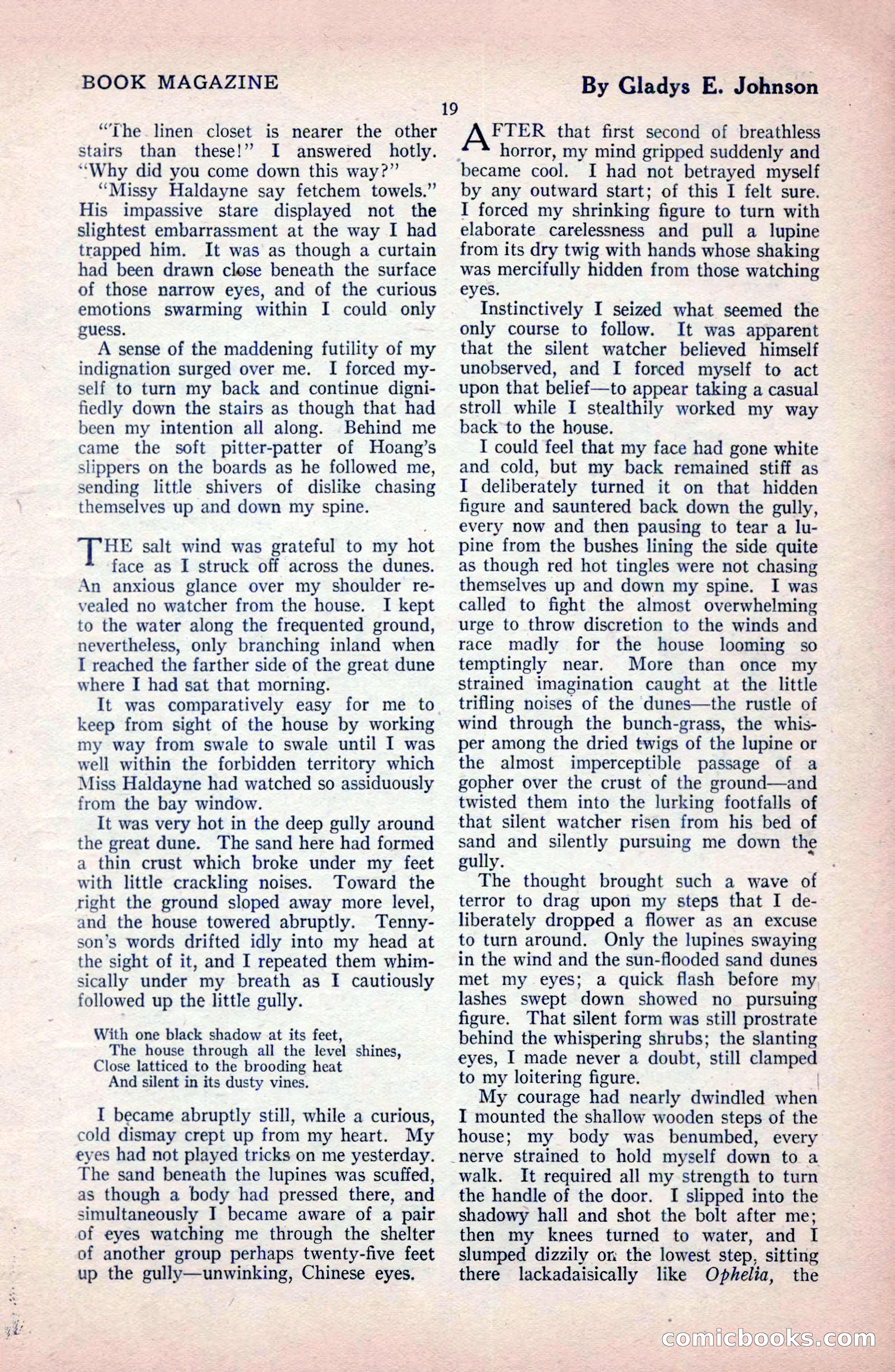 The Blue Book Magazine, February 1921 — page 25 of 212