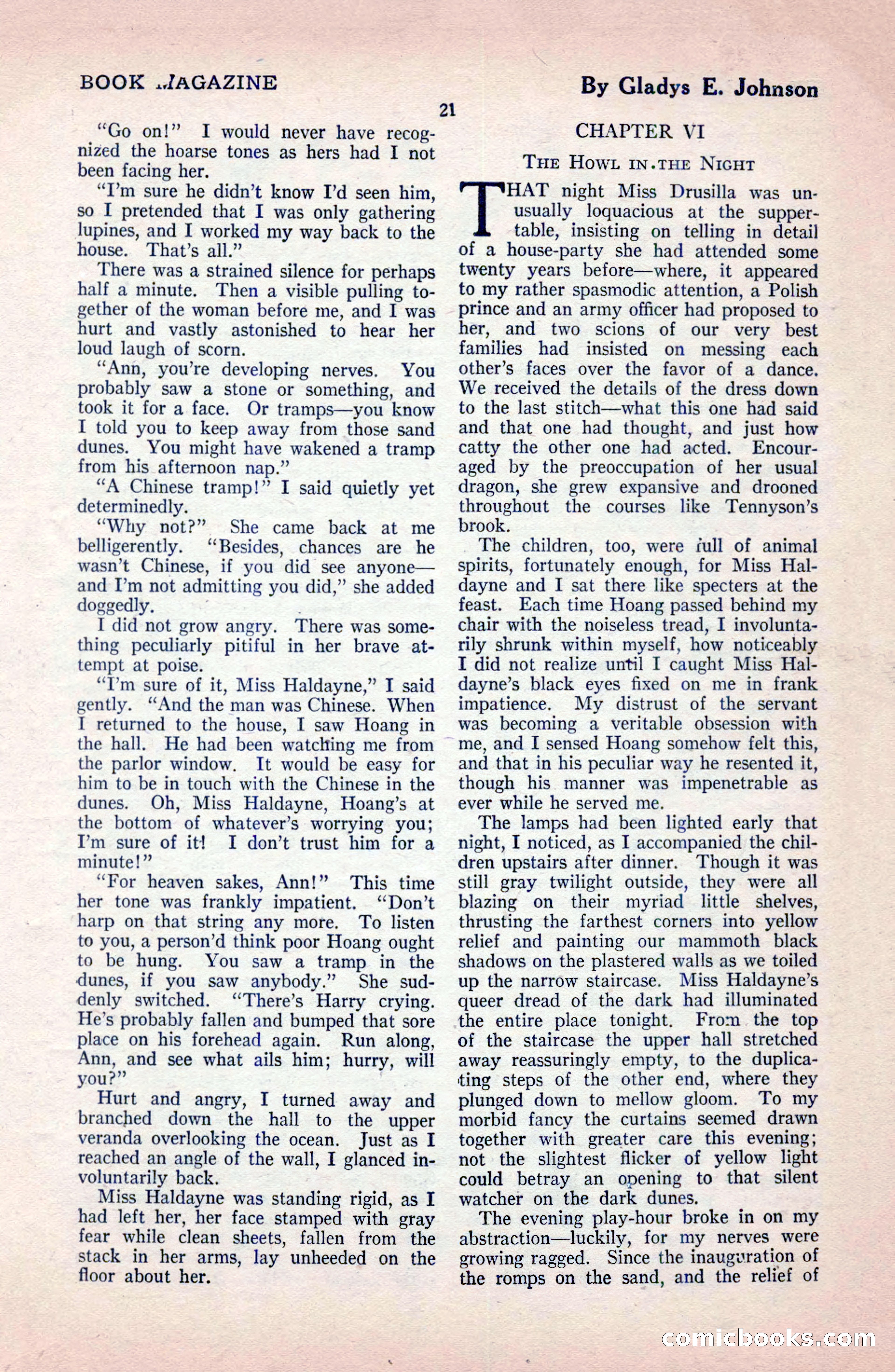 The Blue Book Magazine, February 1921 — page 27 of 212