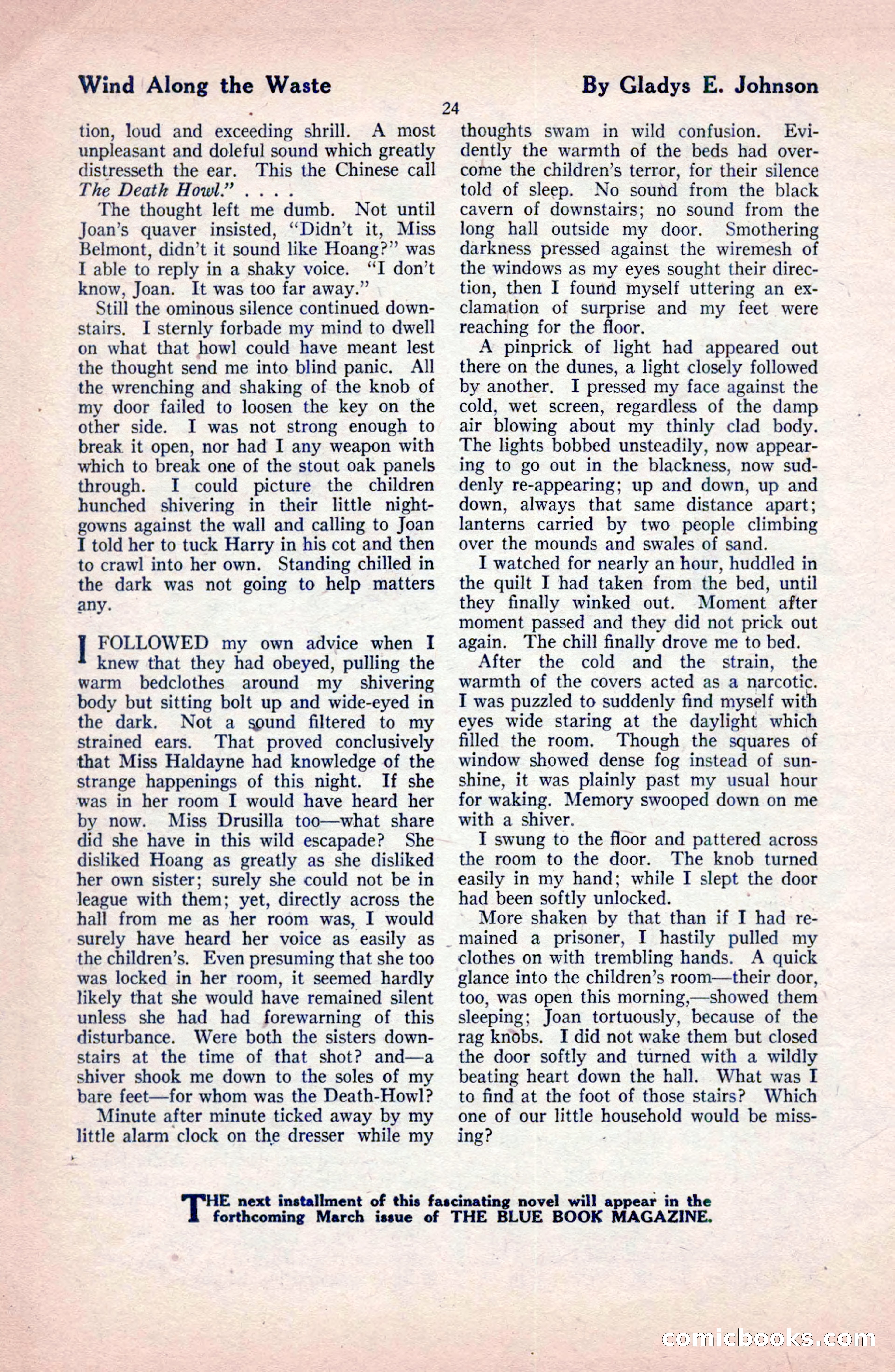 The Blue Book Magazine, February 1921 — page 30 of 212