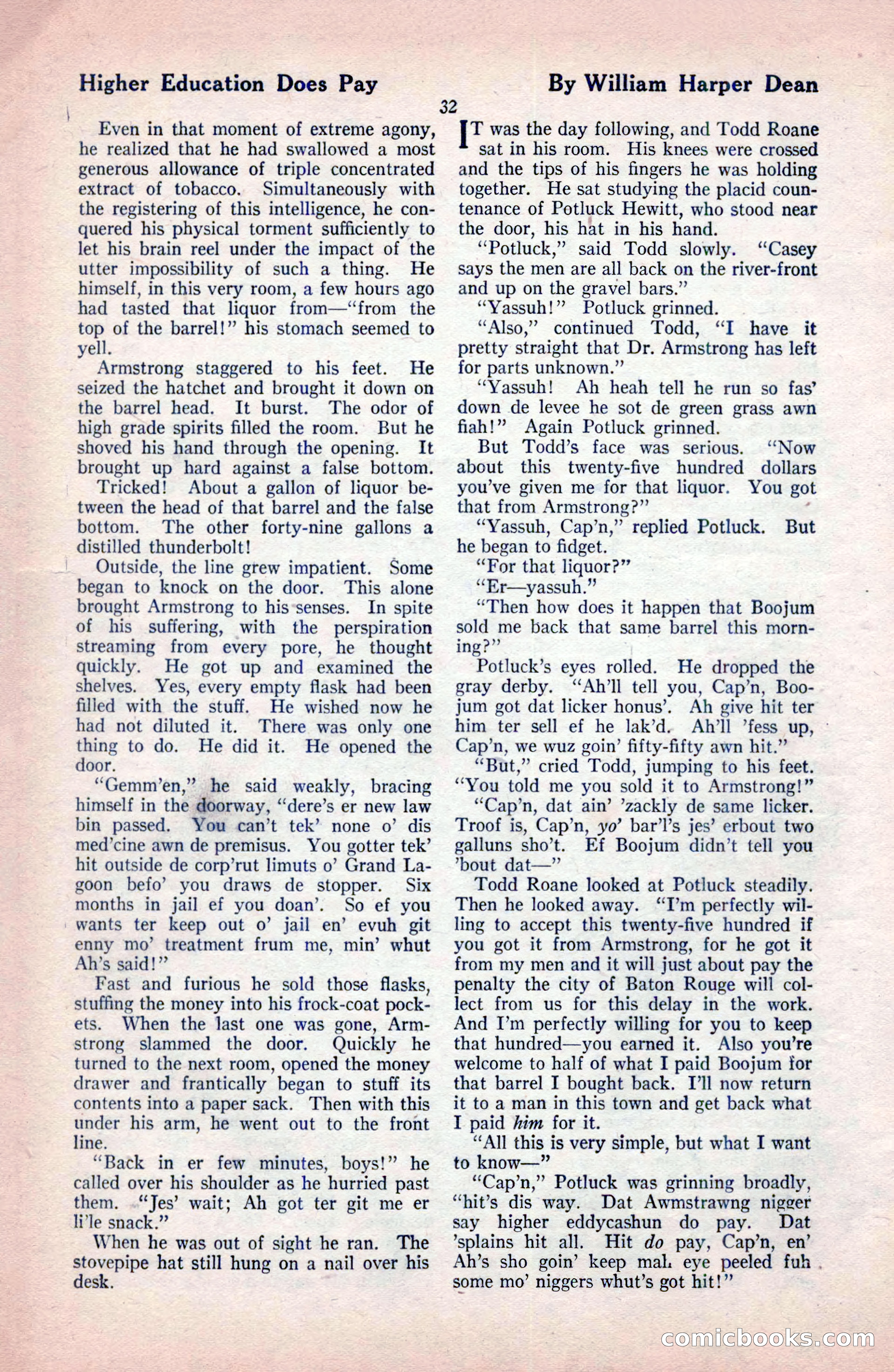The Blue Book Magazine, February 1921 — page 38 of 212