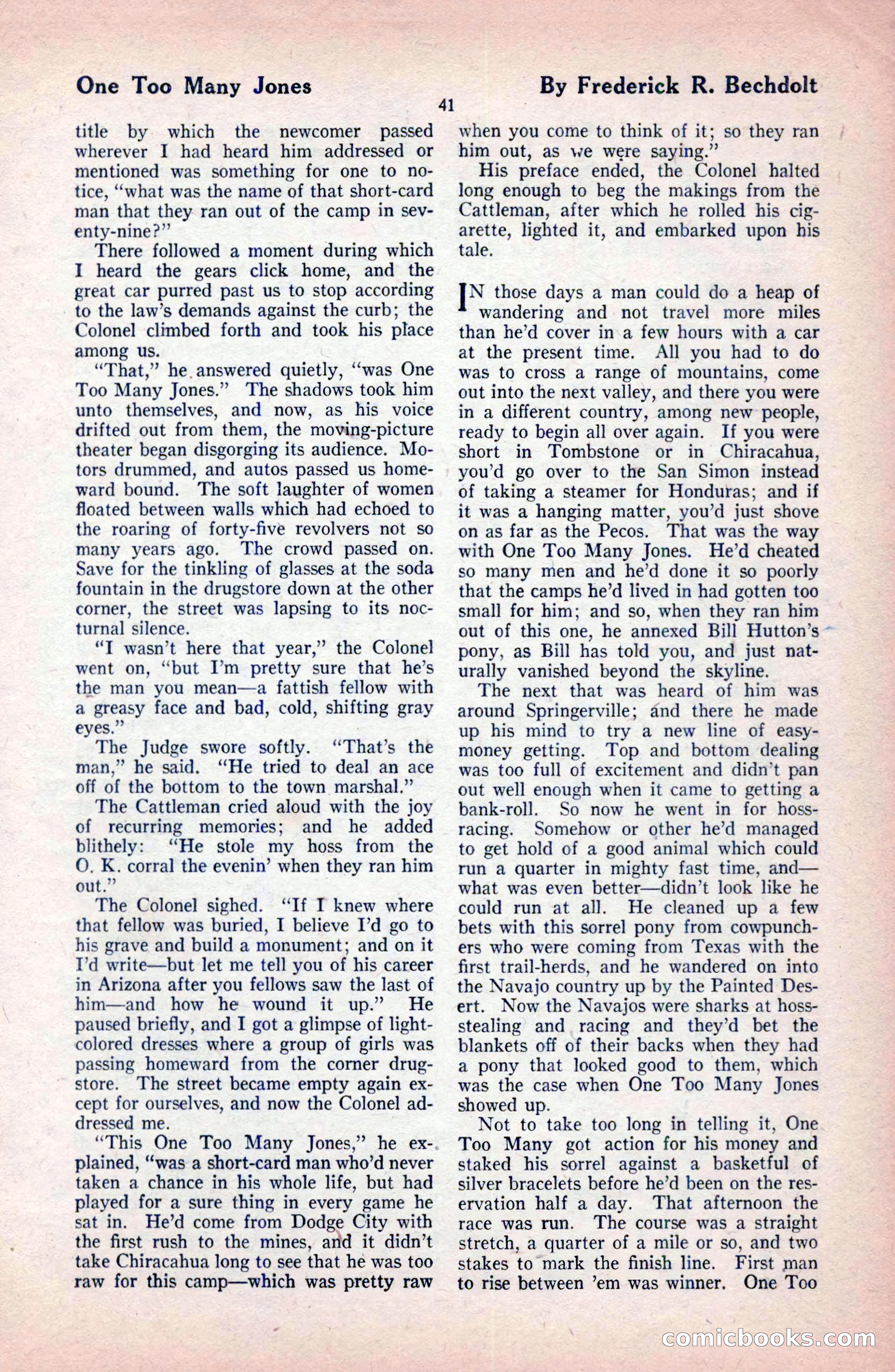 The Blue Book Magazine, February 1921 — page 47 of 212