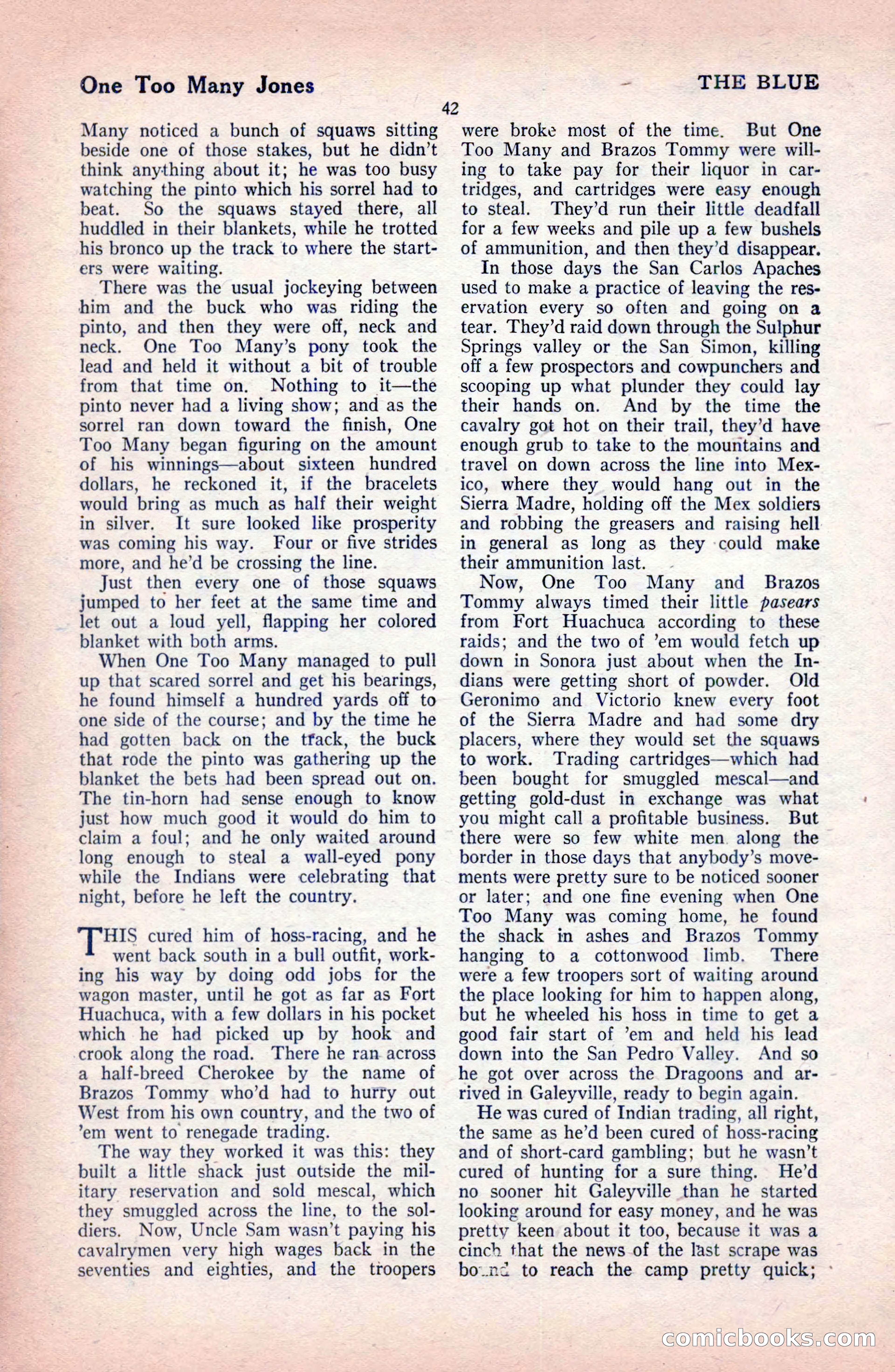 The Blue Book Magazine, February 1921 — page 48 of 212