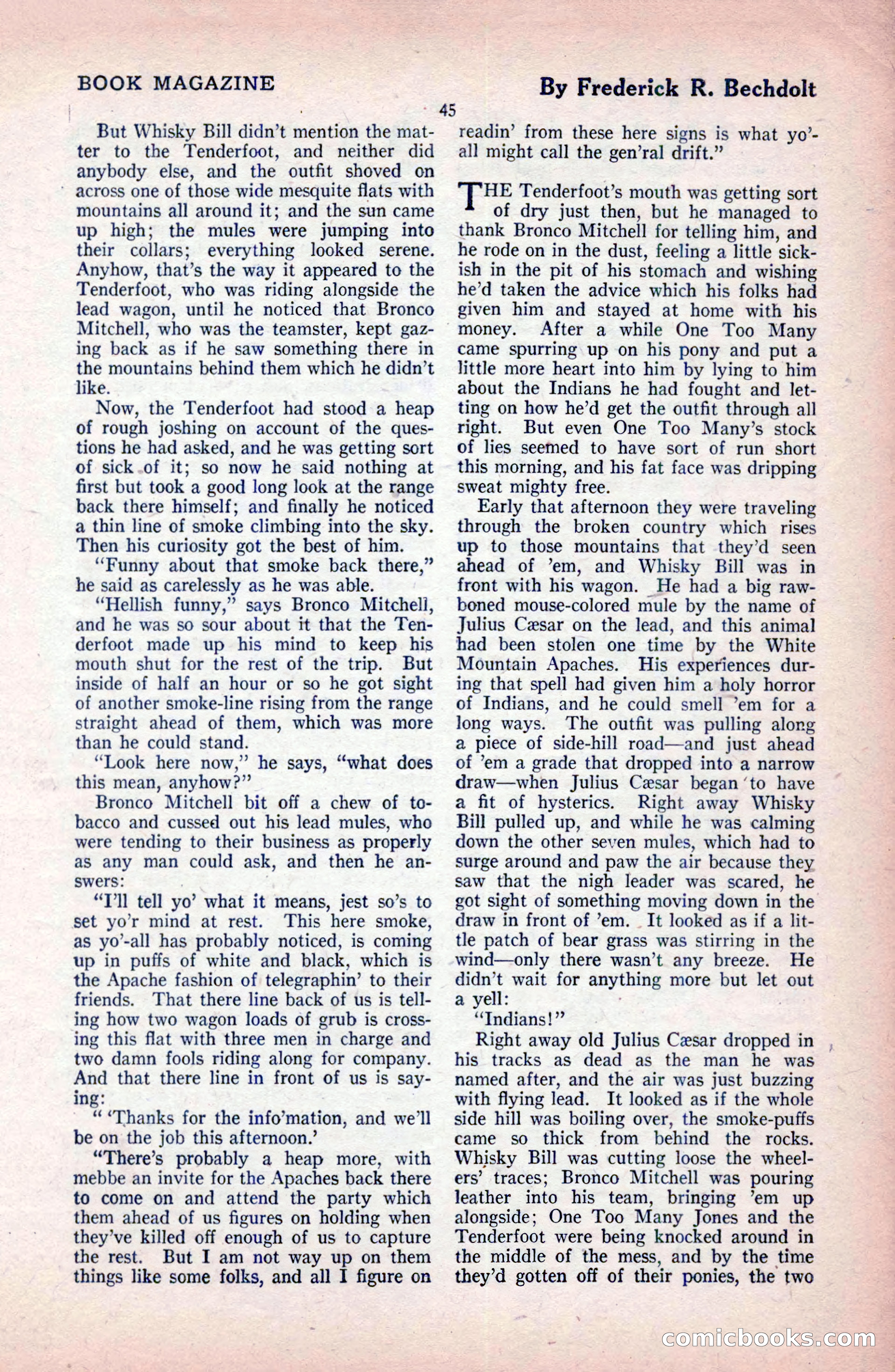 The Blue Book Magazine, February 1921 — page 51 of 212
