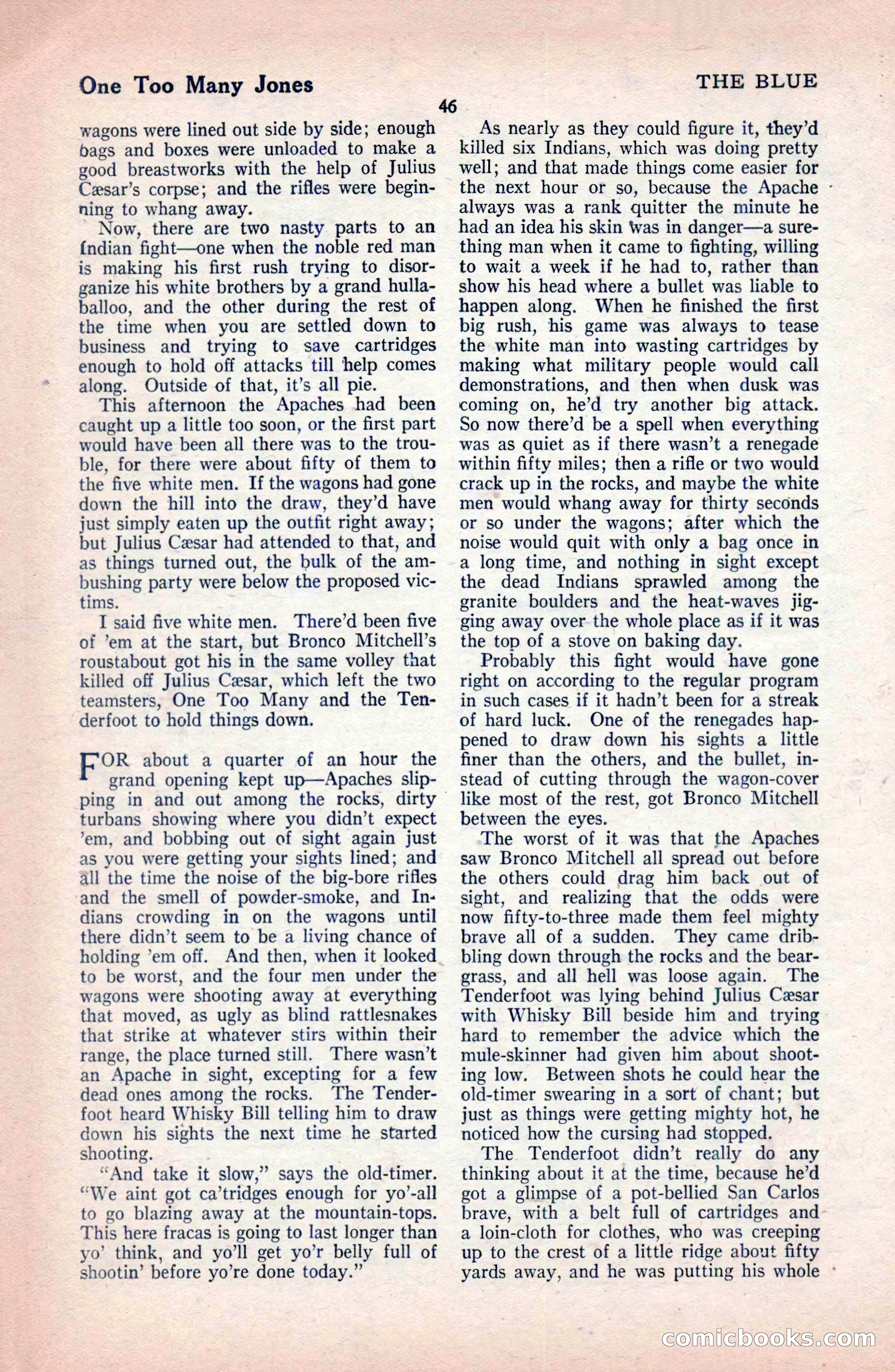 The Blue Book Magazine, February 1921 — page 52 of 212
