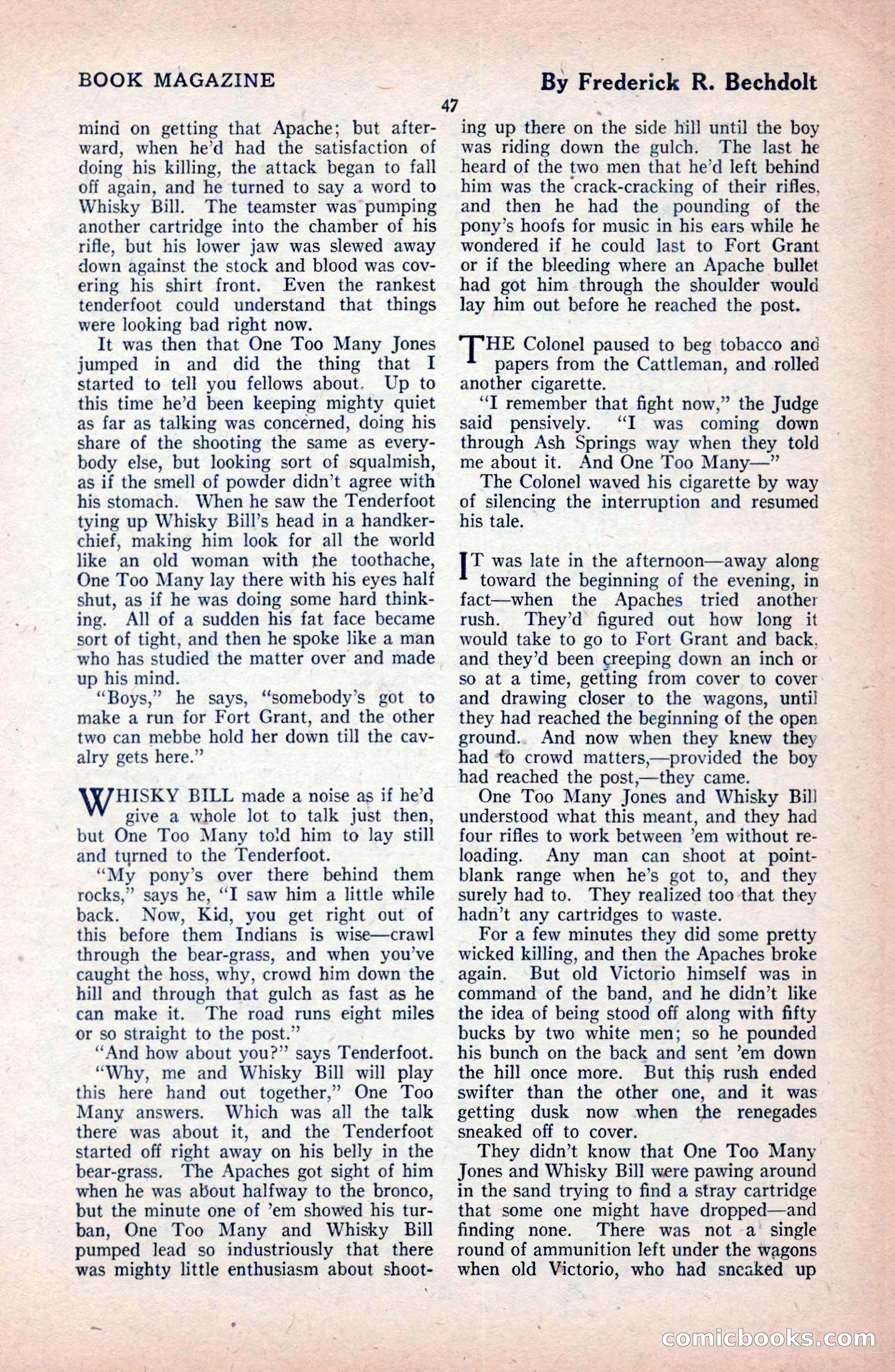 The Blue Book Magazine, February 1921 — page 53 of 212