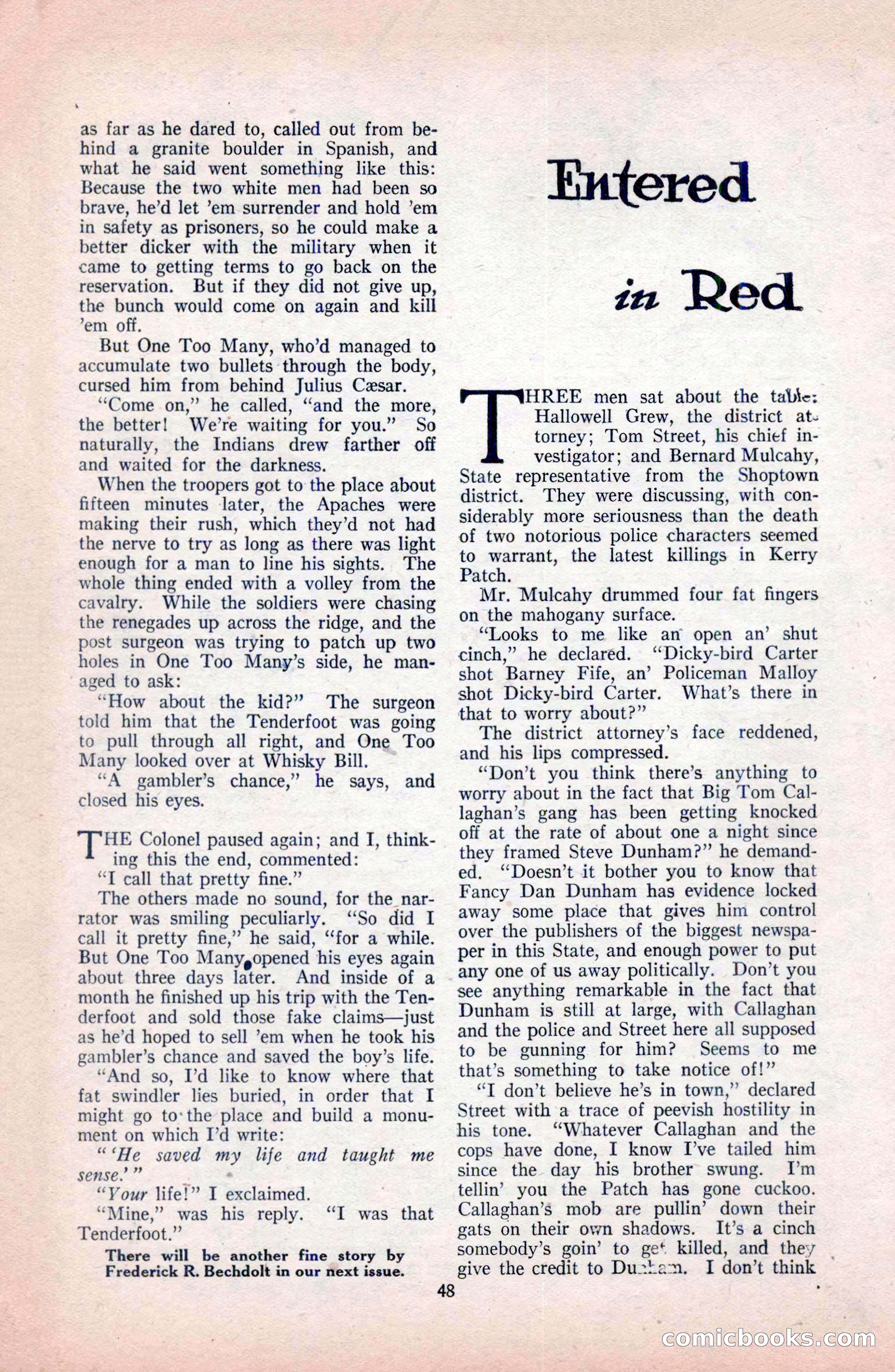 The Blue Book Magazine, February 1921 — page 54 of 212